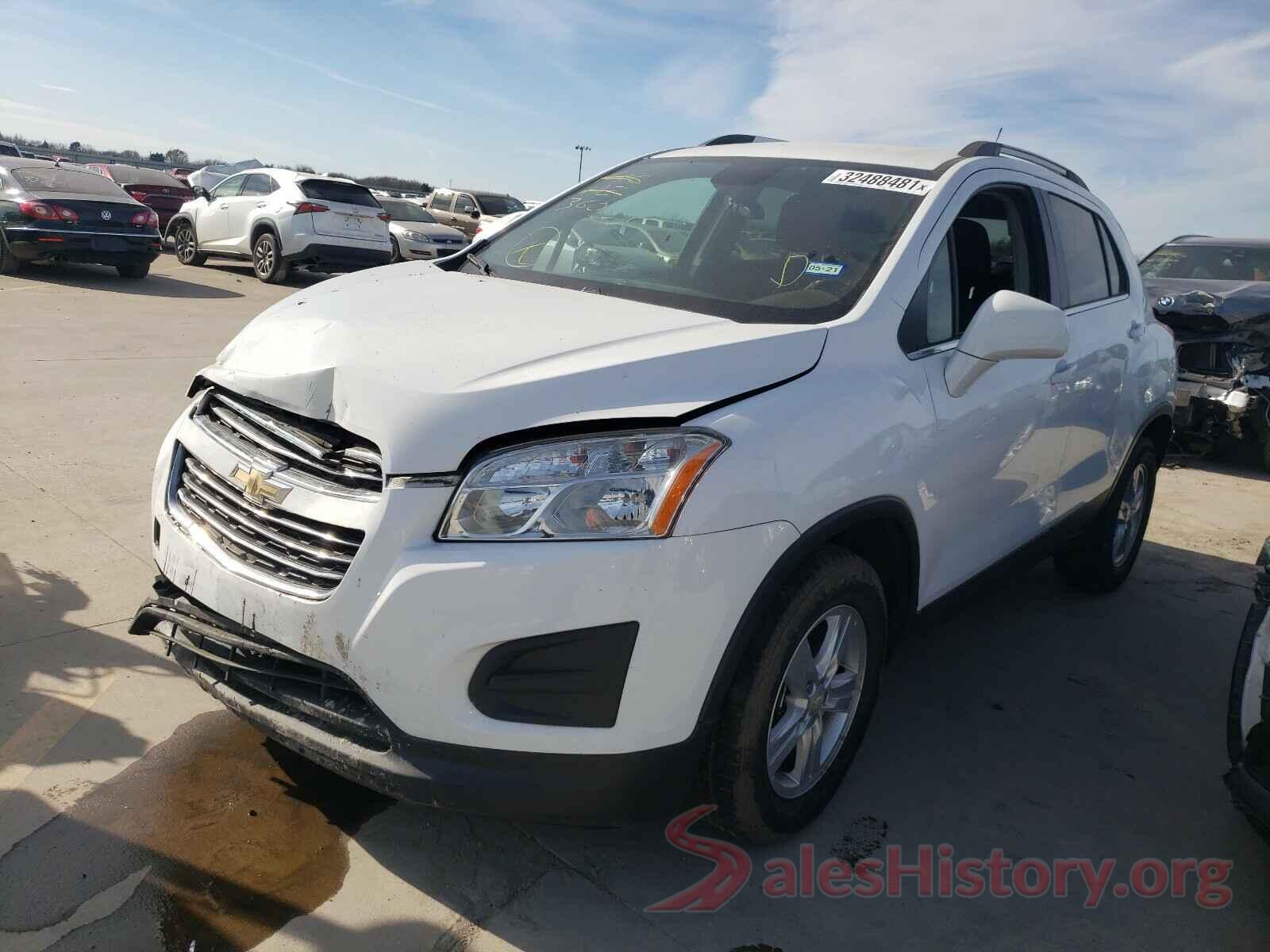 3GNCJLSB9GL167844 2016 CHEVROLET TRAX