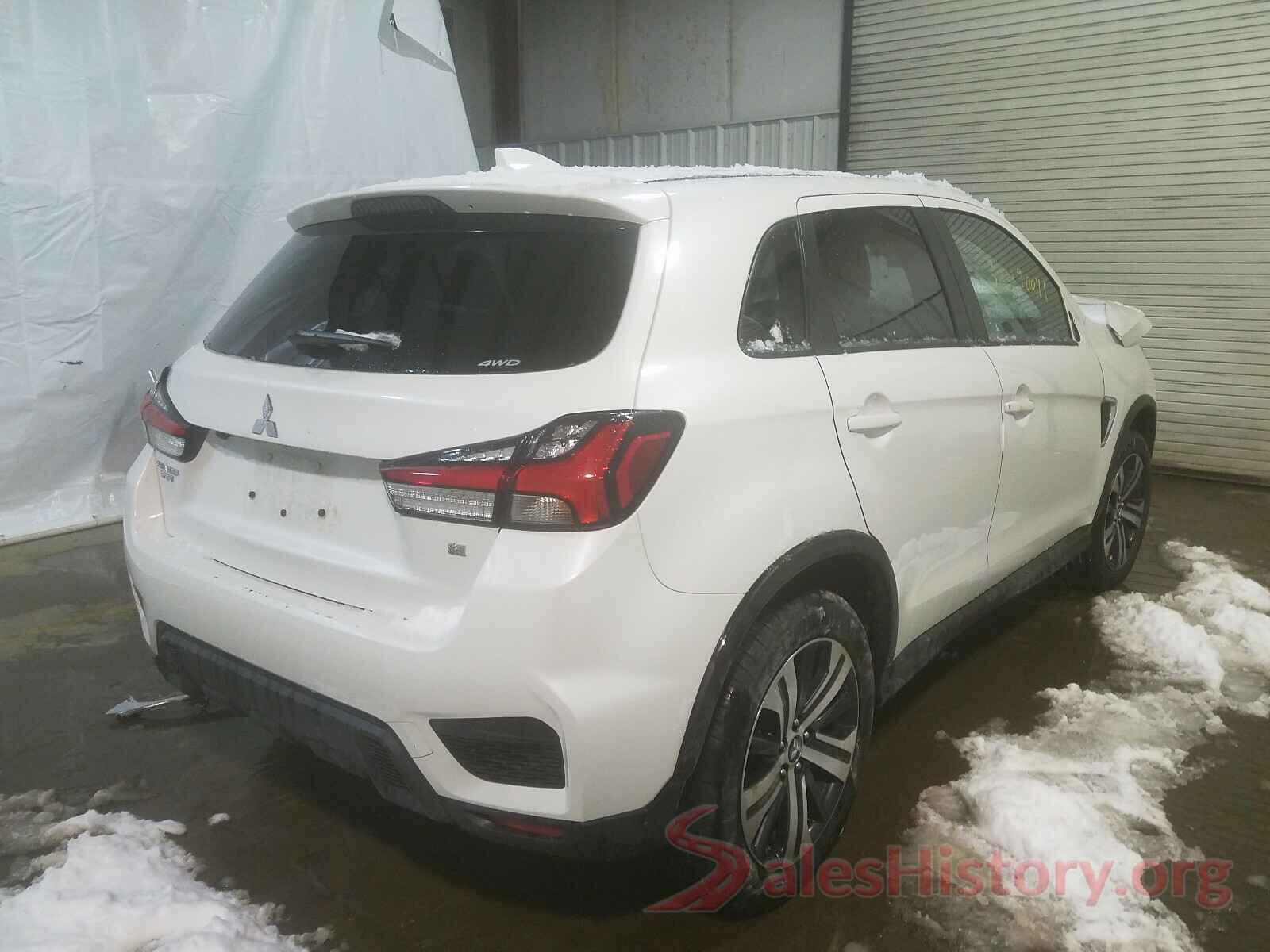 JA4AR3AUXLU018123 2020 MITSUBISHI OUTLANDER