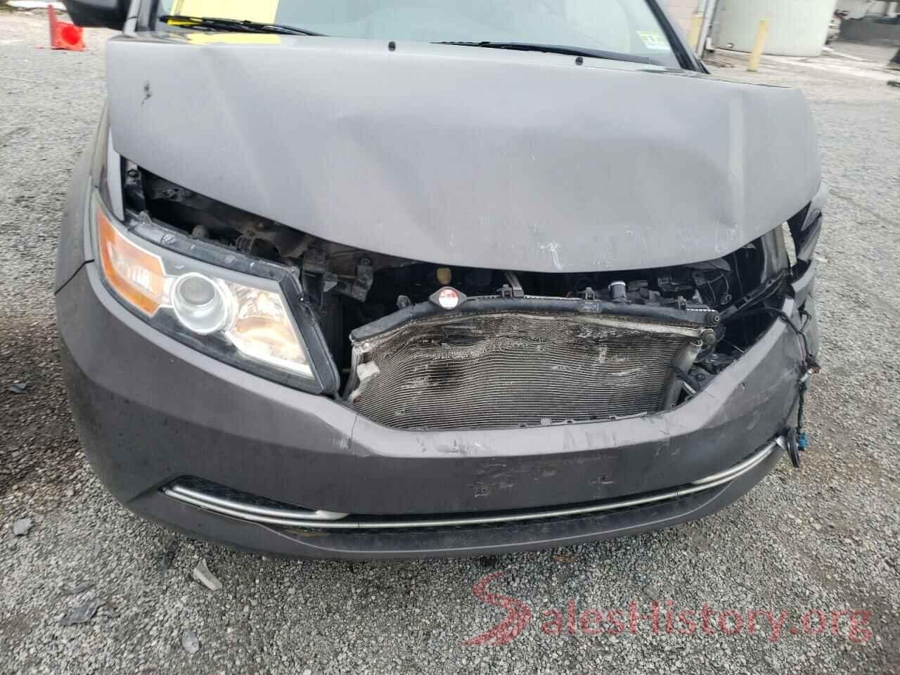 5FNRL5H48GB126718 2016 HONDA ODYSSEY