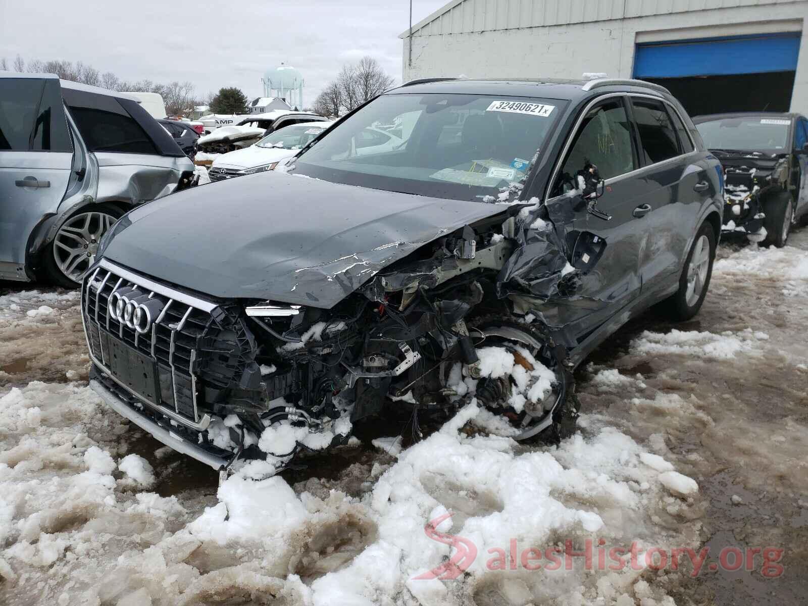 WA1AECF39L1078617 2020 AUDI Q3