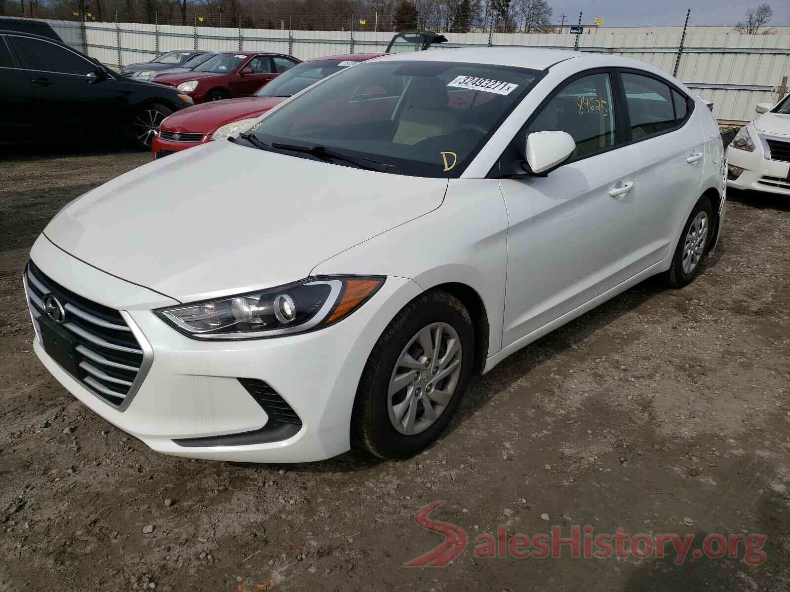 5NPD74LF9HH176421 2017 HYUNDAI ELANTRA