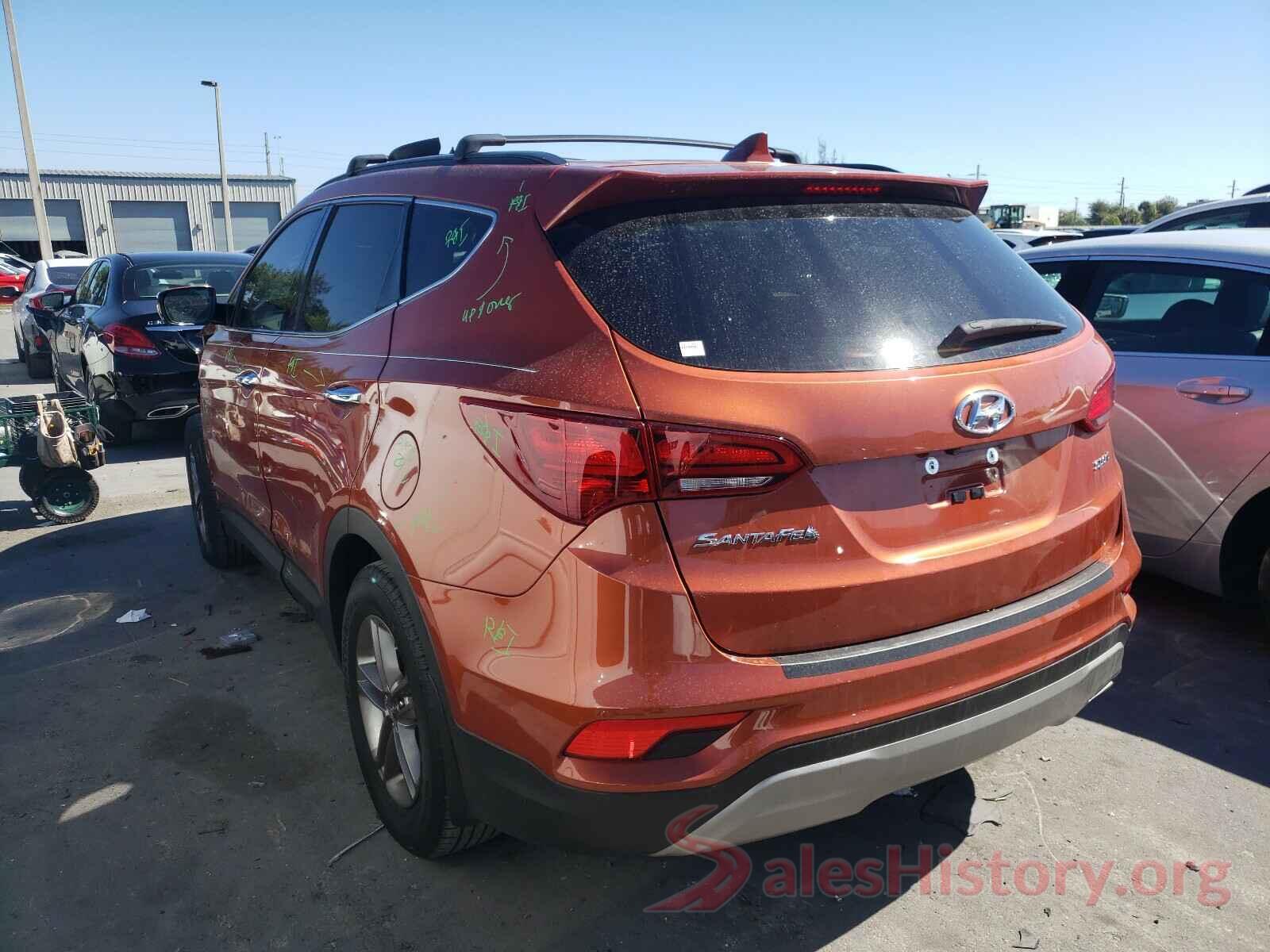 5XYZU3LB0HG490617 2017 HYUNDAI SANTA FE