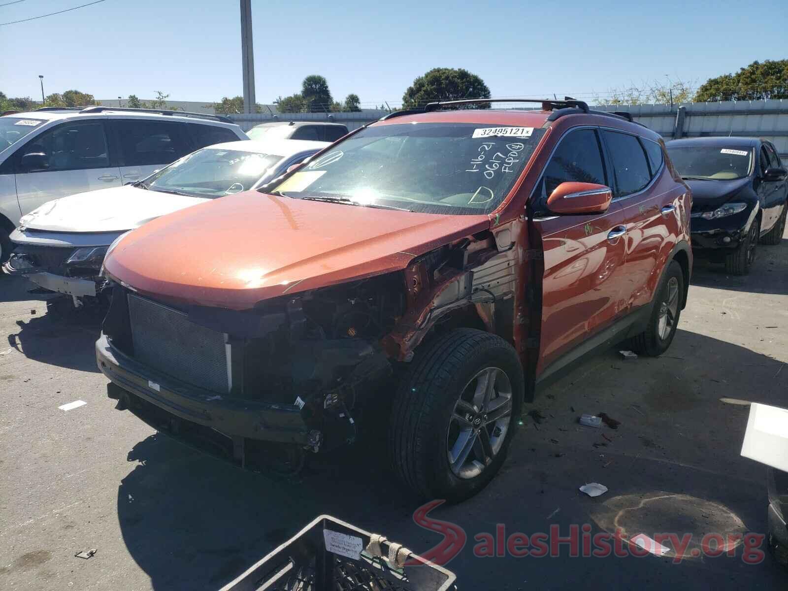 5XYZU3LB0HG490617 2017 HYUNDAI SANTA FE