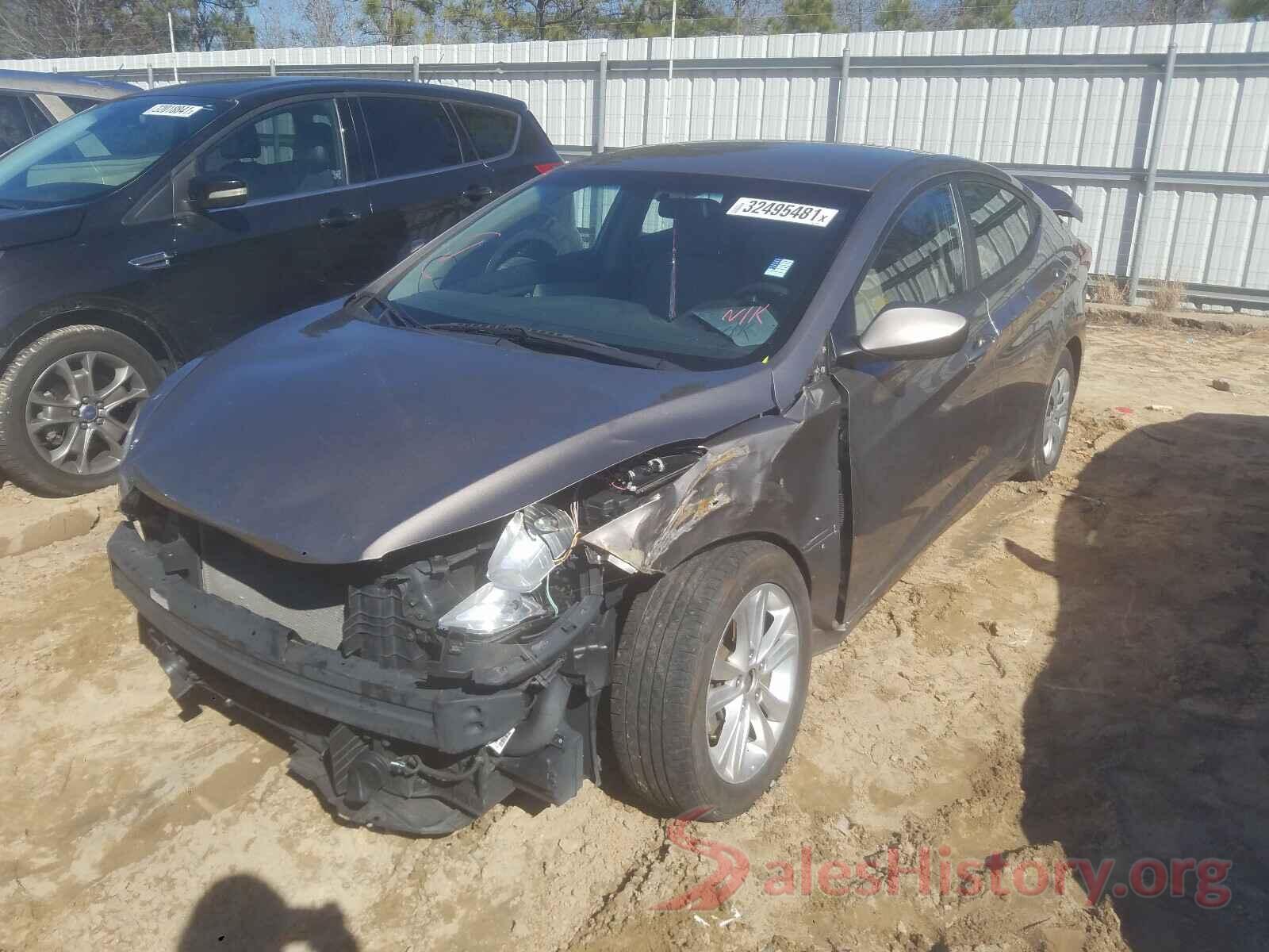 5NPDH4AE0GH708192 2016 HYUNDAI ELANTRA