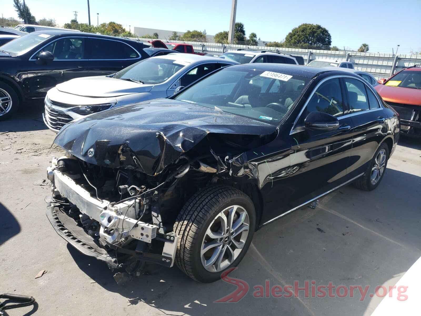 WDDWF4KB3JR315439 2018 MERCEDES-BENZ C CLASS