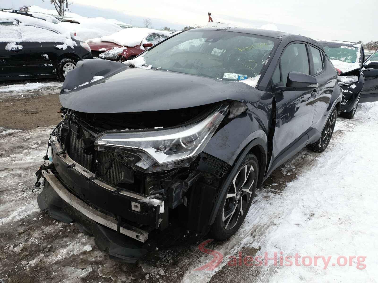 NMTKHMBX0KR082832 2019 TOYOTA C-HR