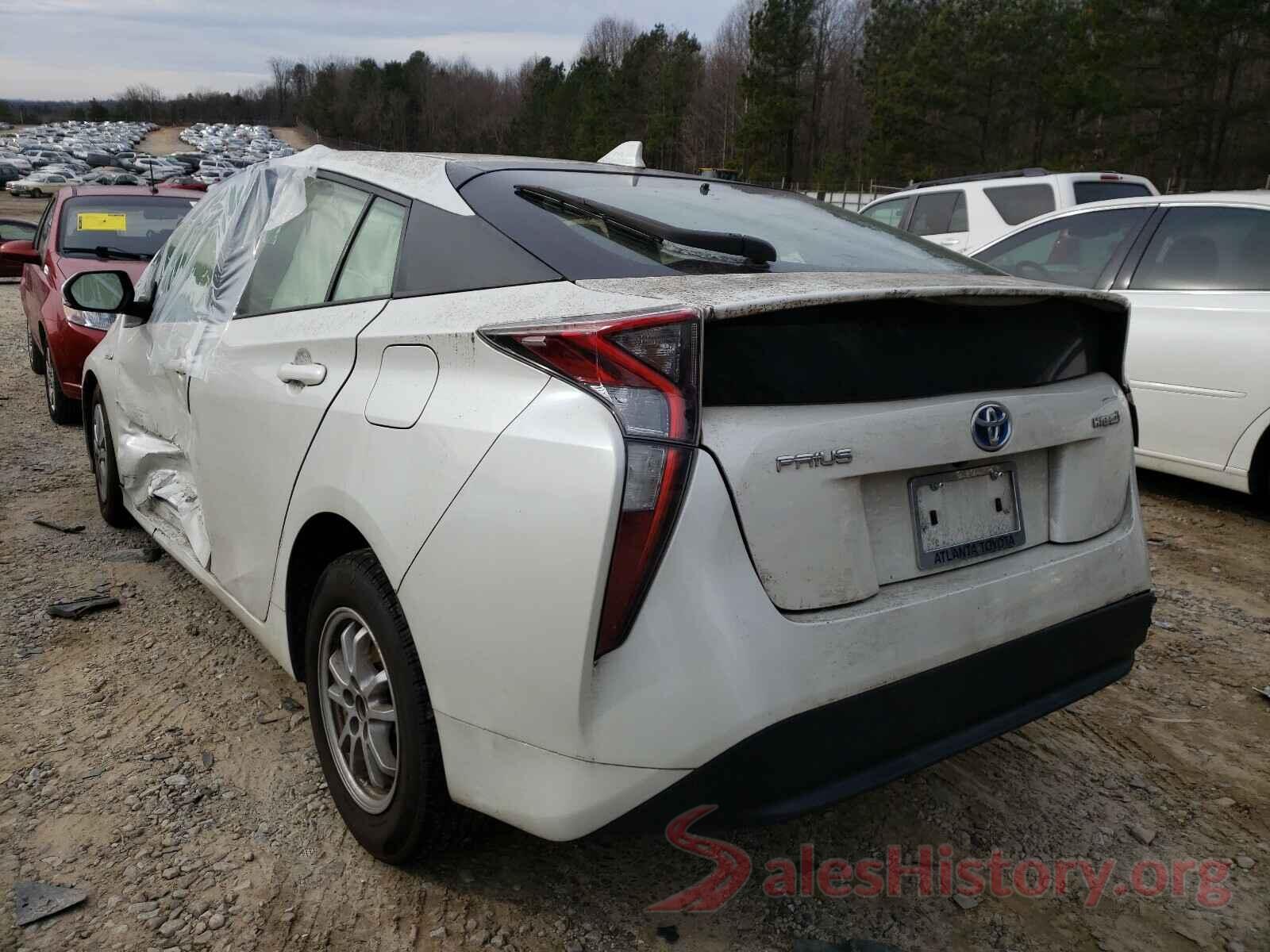 JTDKBRFU0G3528986 2016 TOYOTA PRIUS