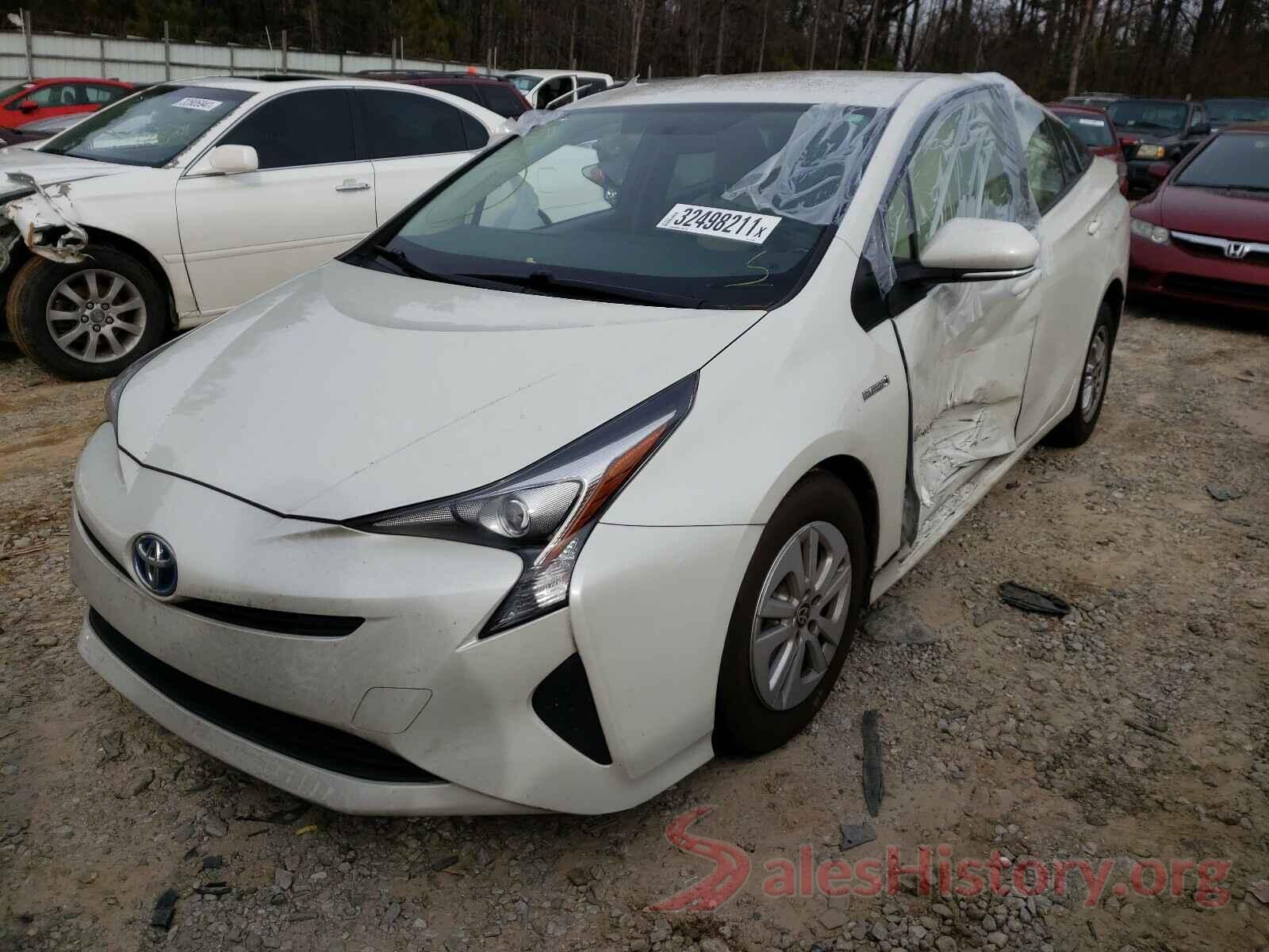 JTDKBRFU0G3528986 2016 TOYOTA PRIUS