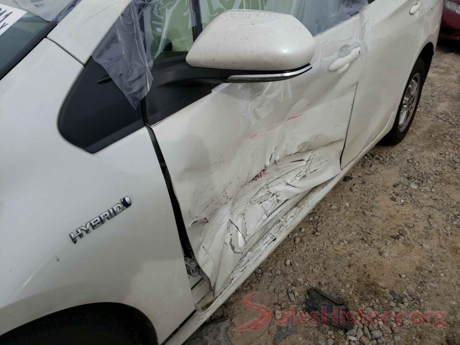 JTDKBRFU0G3528986 2016 TOYOTA PRIUS