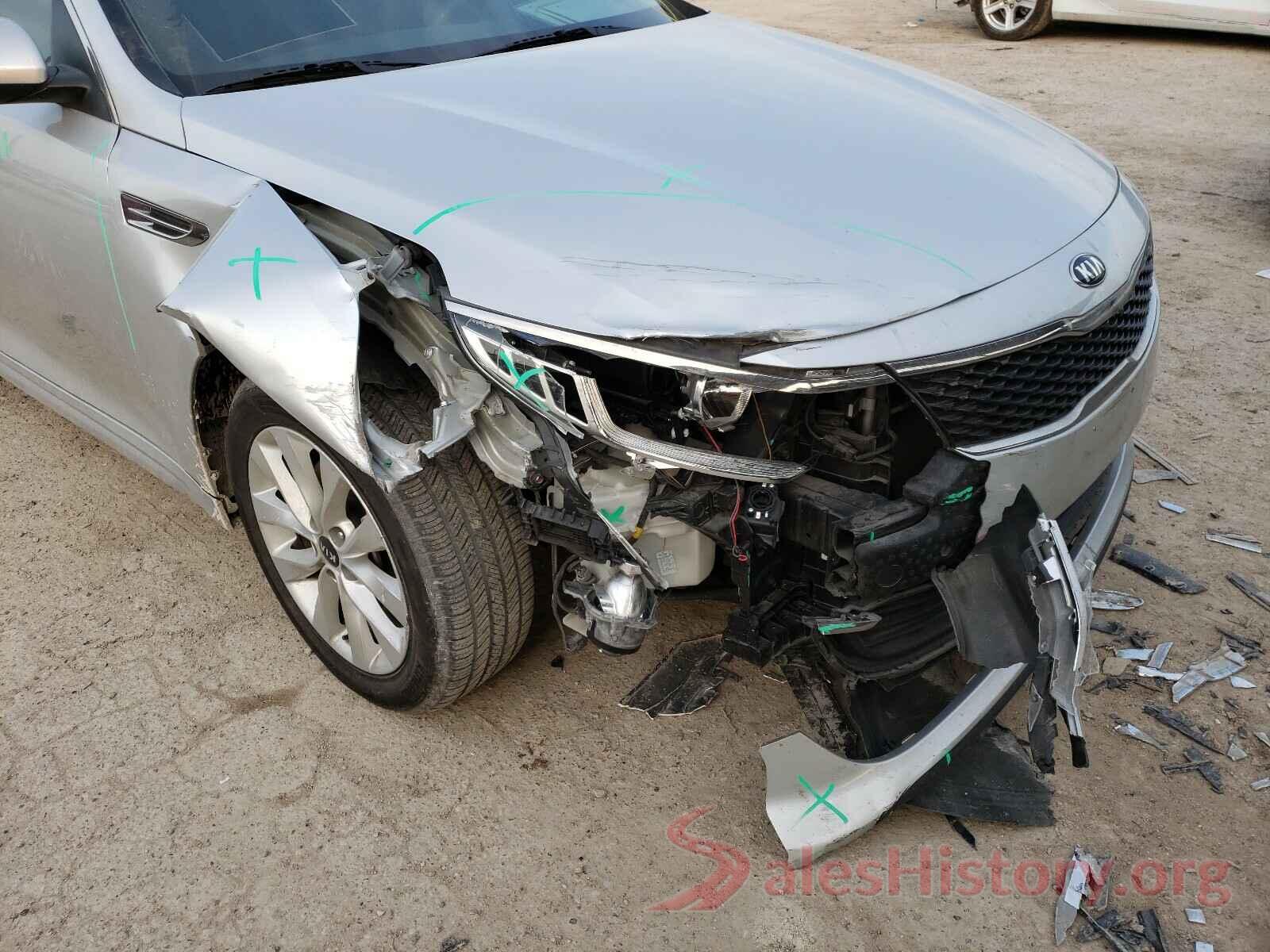 5XXGT4L31HG126123 2017 KIA OPTIMA