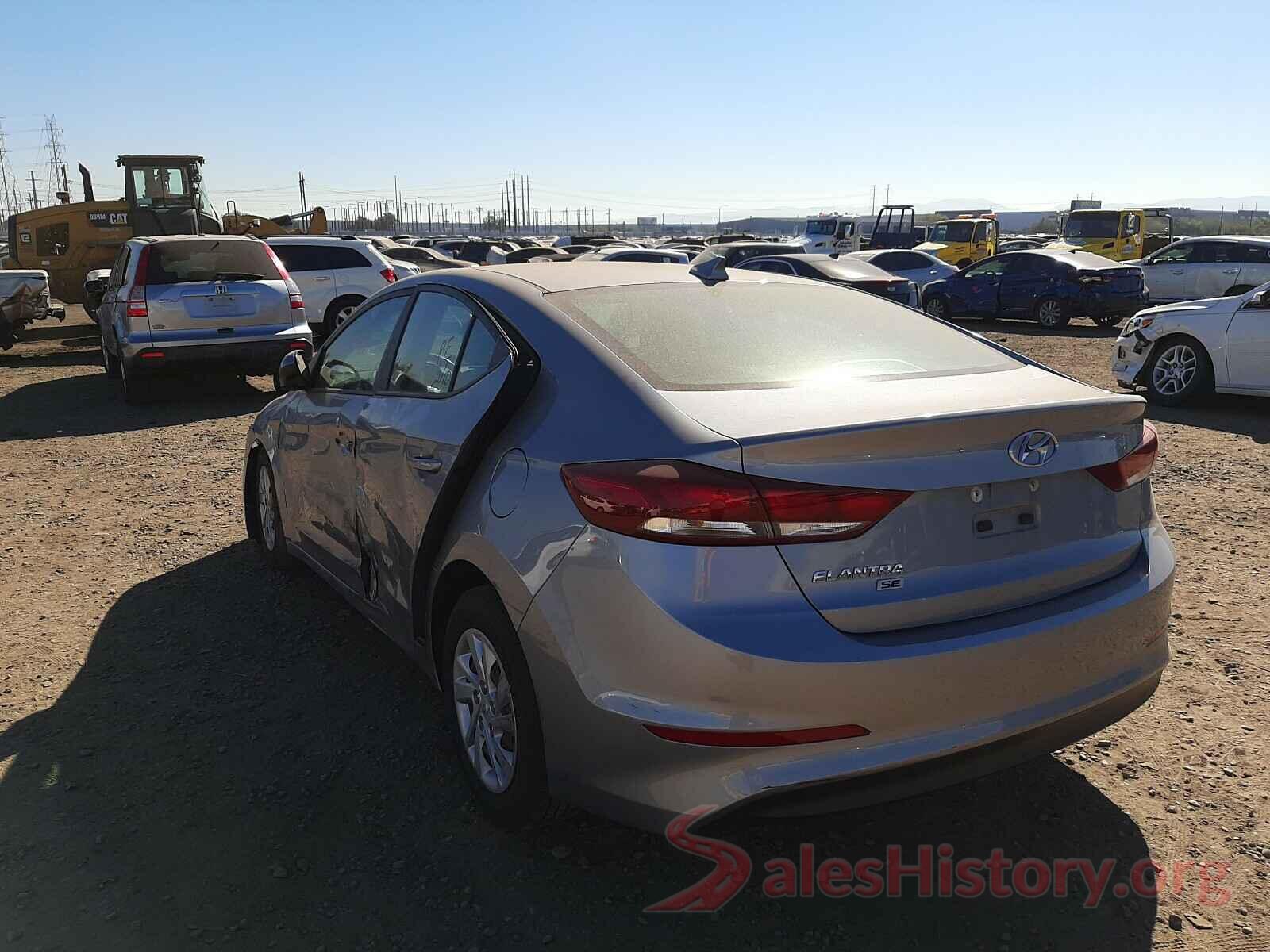 5NPD74LF5HH185875 2017 HYUNDAI ELANTRA