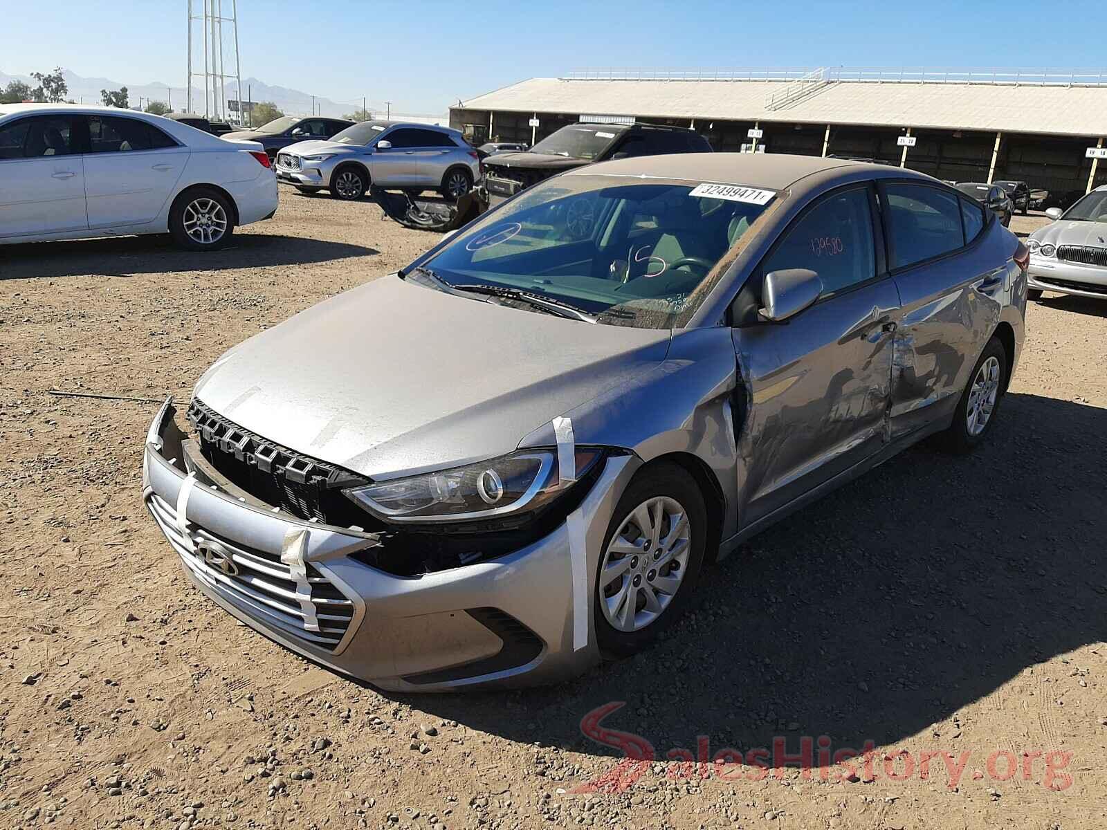 5NPD74LF5HH185875 2017 HYUNDAI ELANTRA