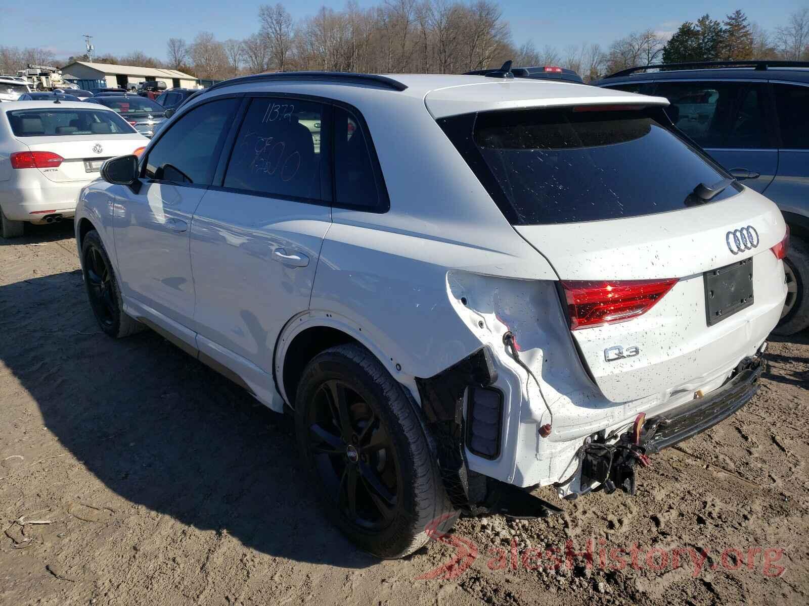 WA1FECF37L1054838 2020 AUDI Q3