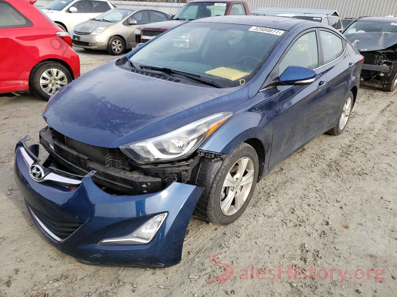 5NPDH4AE6GH687056 2016 HYUNDAI ELANTRA