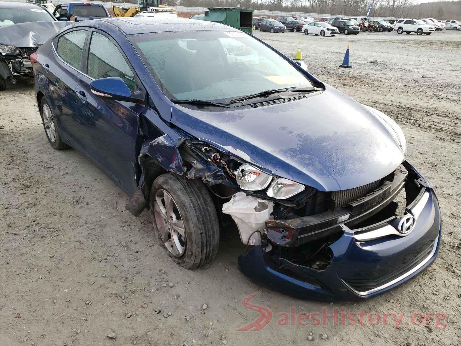 5NPDH4AE6GH687056 2016 HYUNDAI ELANTRA