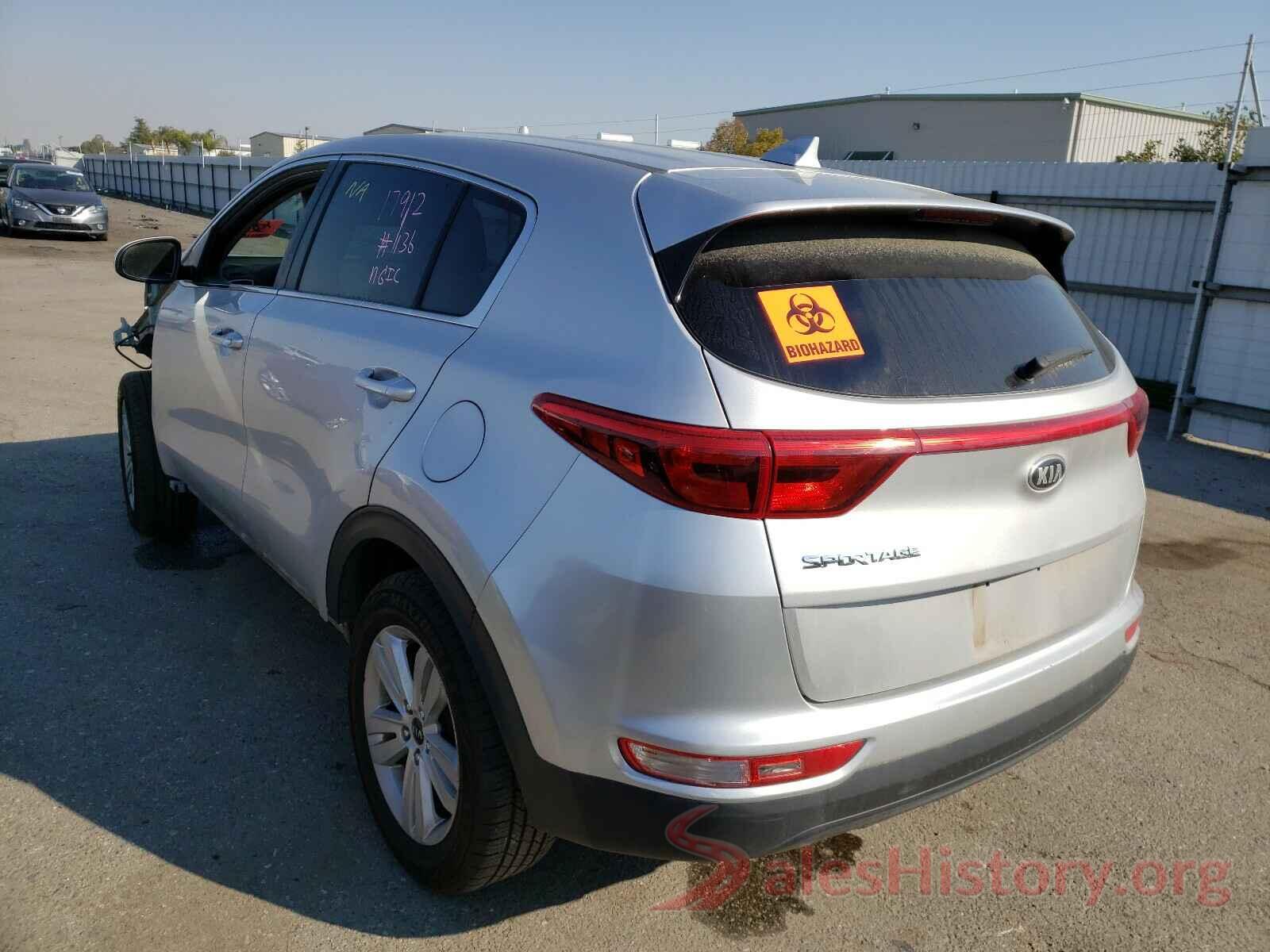 KNDPMCAC3H7230115 2017 KIA SPORTAGE