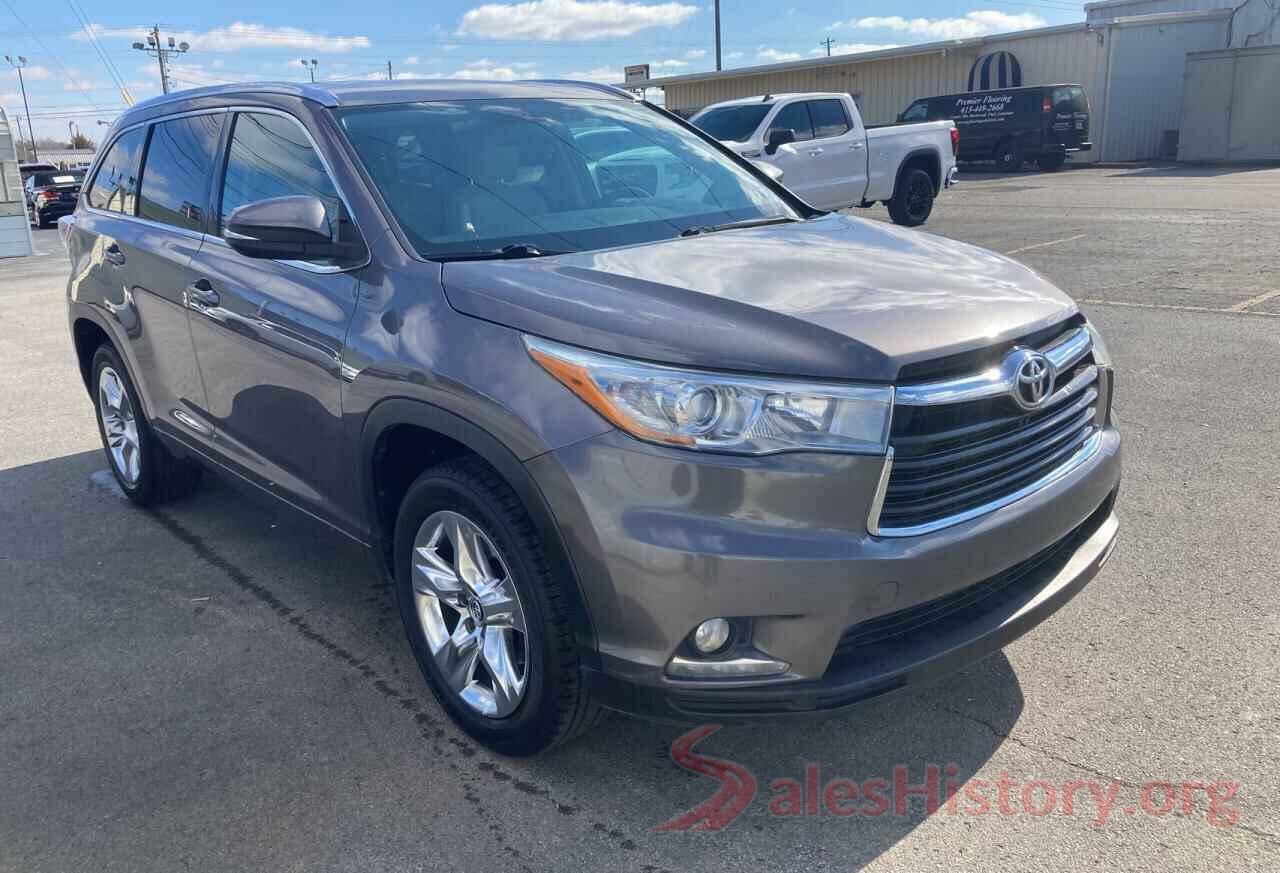 5TDYKRFH6GS132444 2016 TOYOTA HIGHLANDER