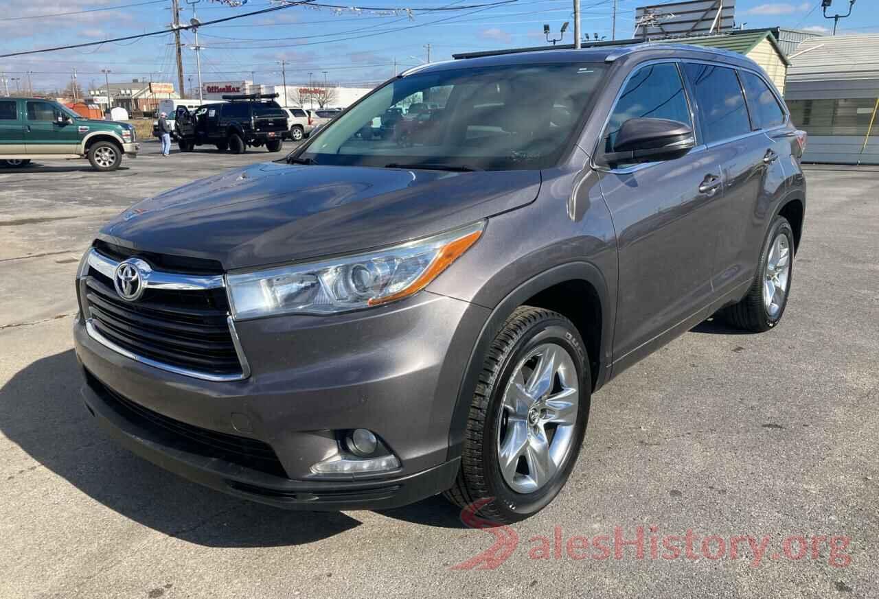 5TDYKRFH6GS132444 2016 TOYOTA HIGHLANDER