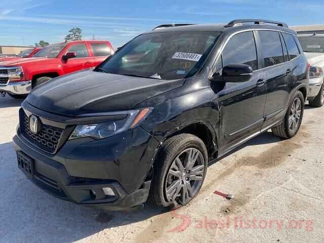 5FNYF7H59KB004711 2019 HONDA PASSPORT