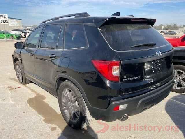 5FNYF7H59KB004711 2019 HONDA PASSPORT