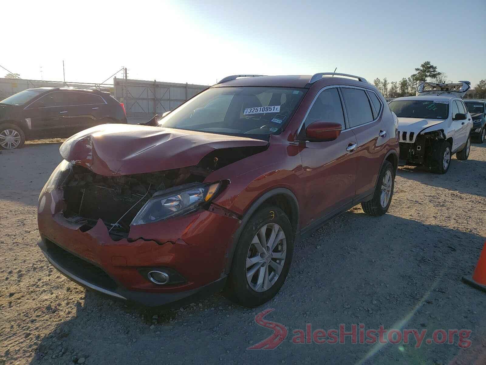 KNMAT2MT2GP618577 2016 NISSAN ROGUE