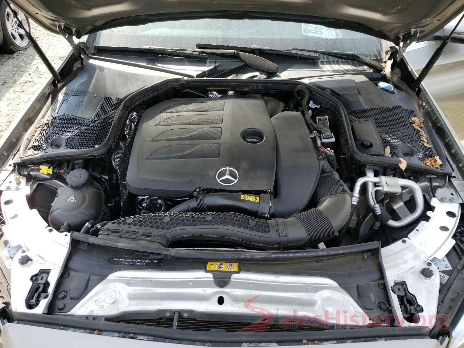 55SWF8DB6KU301734 2019 MERCEDES-BENZ C CLASS