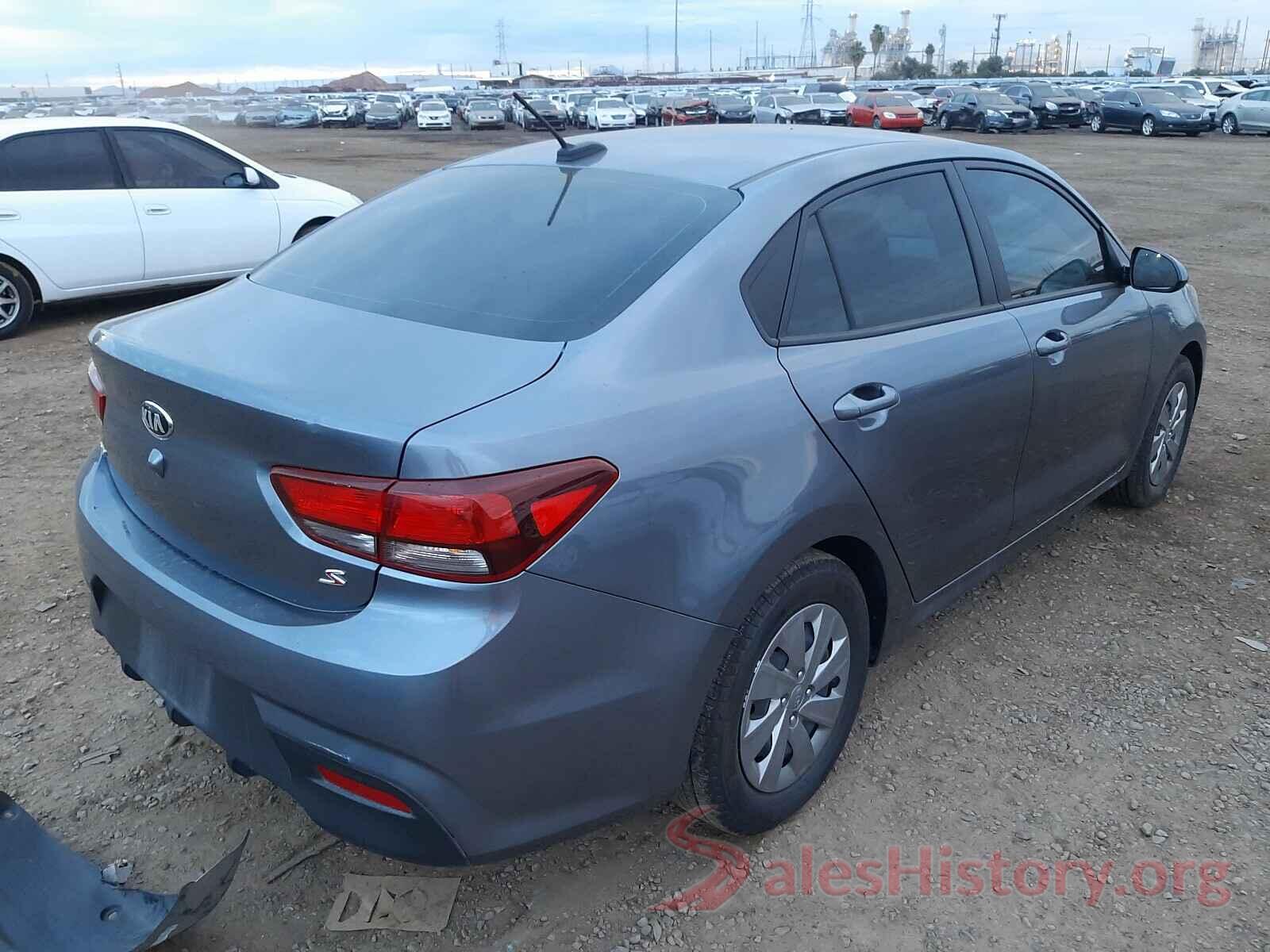 3KPA24ABXKE166218 2019 KIA RIO