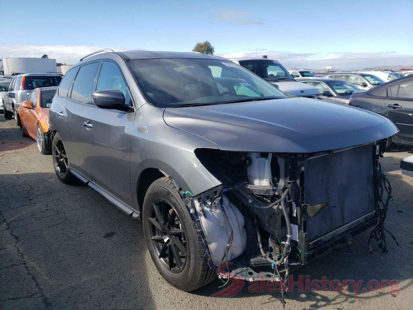 5N1DR2MM7KC586192 2019 NISSAN PATHFINDER