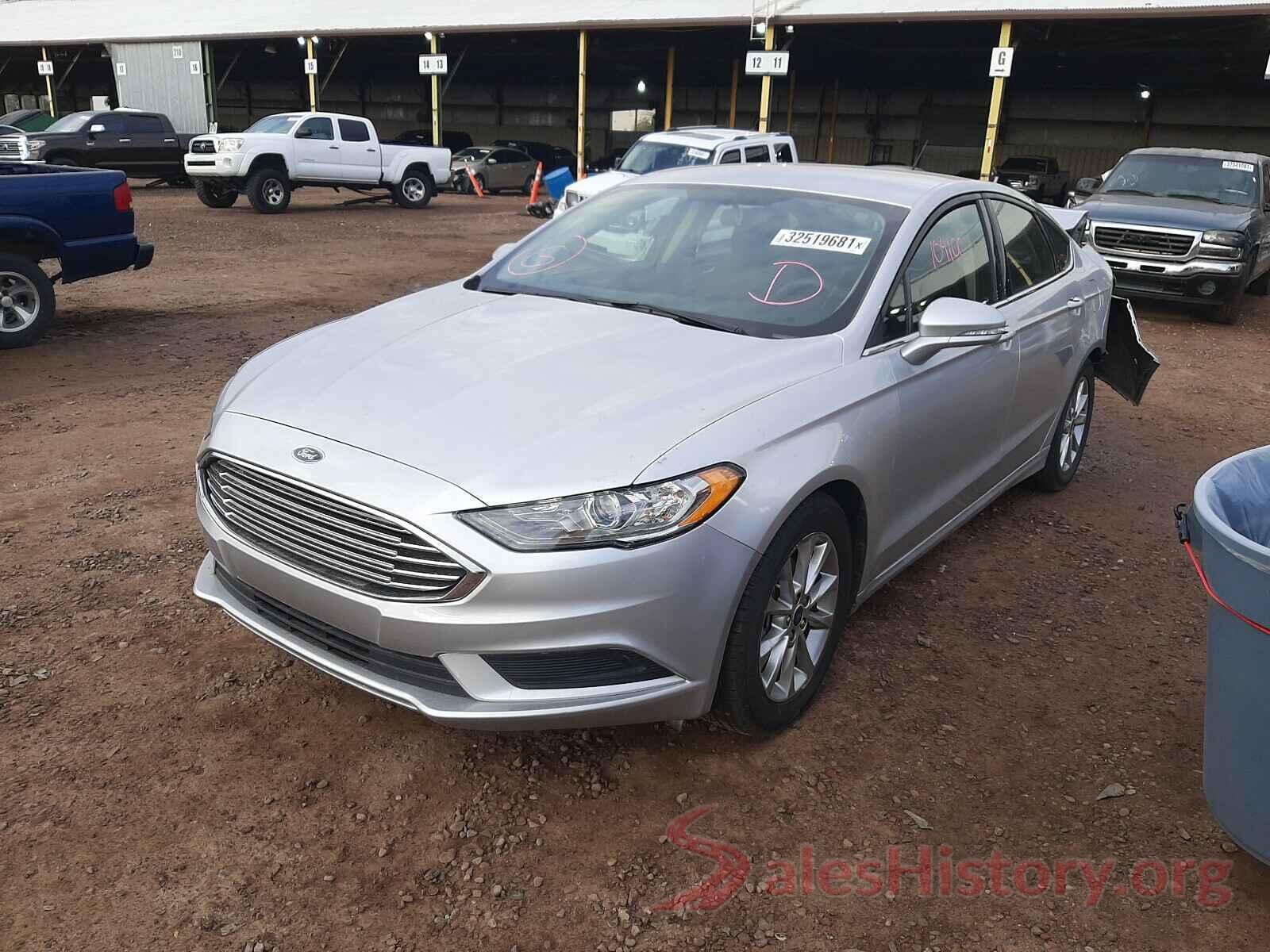 3FA6P0HD1HR205647 2017 FORD FUSION