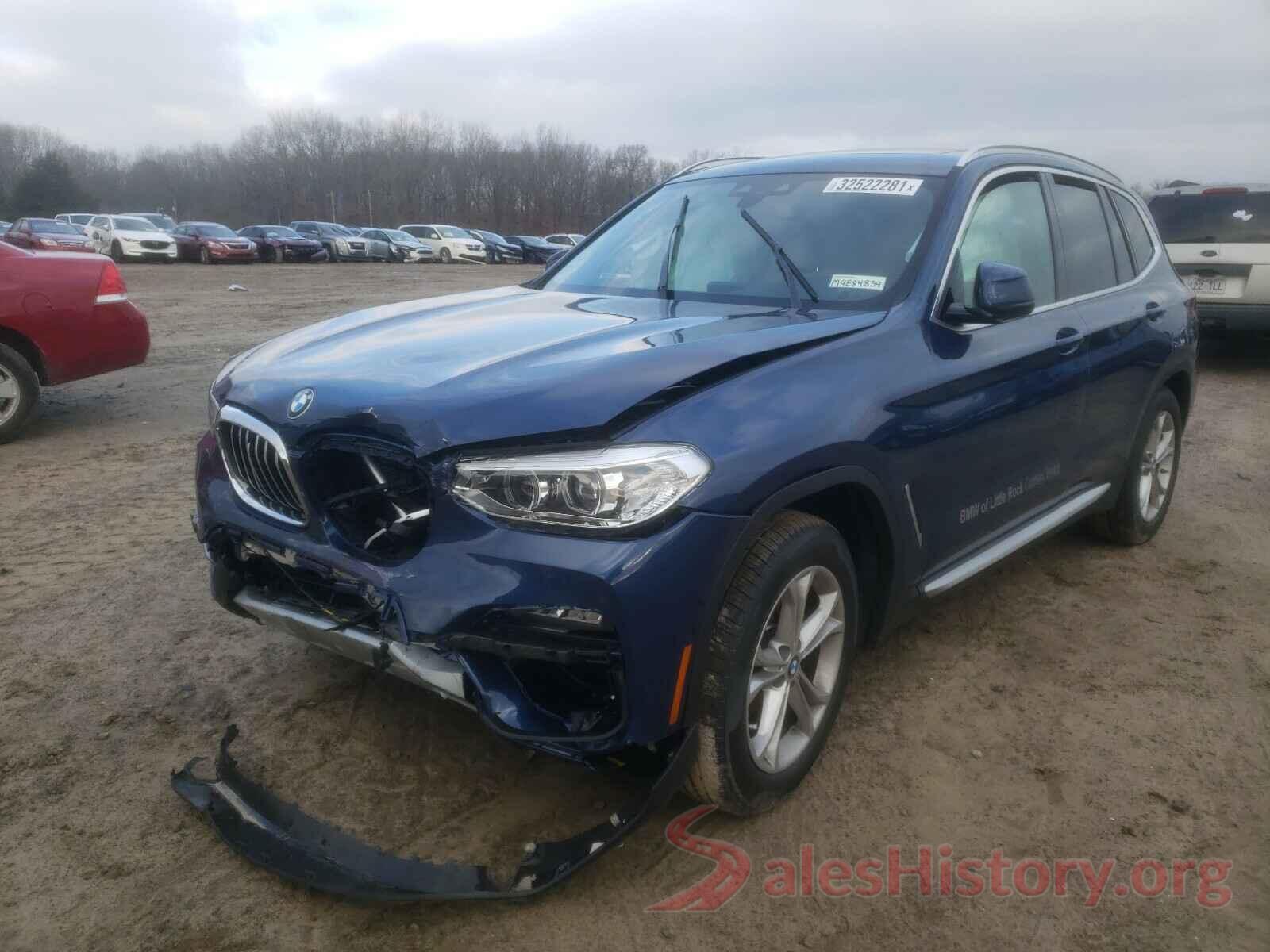 5UXTY5C08M9E84839 2021 BMW X3