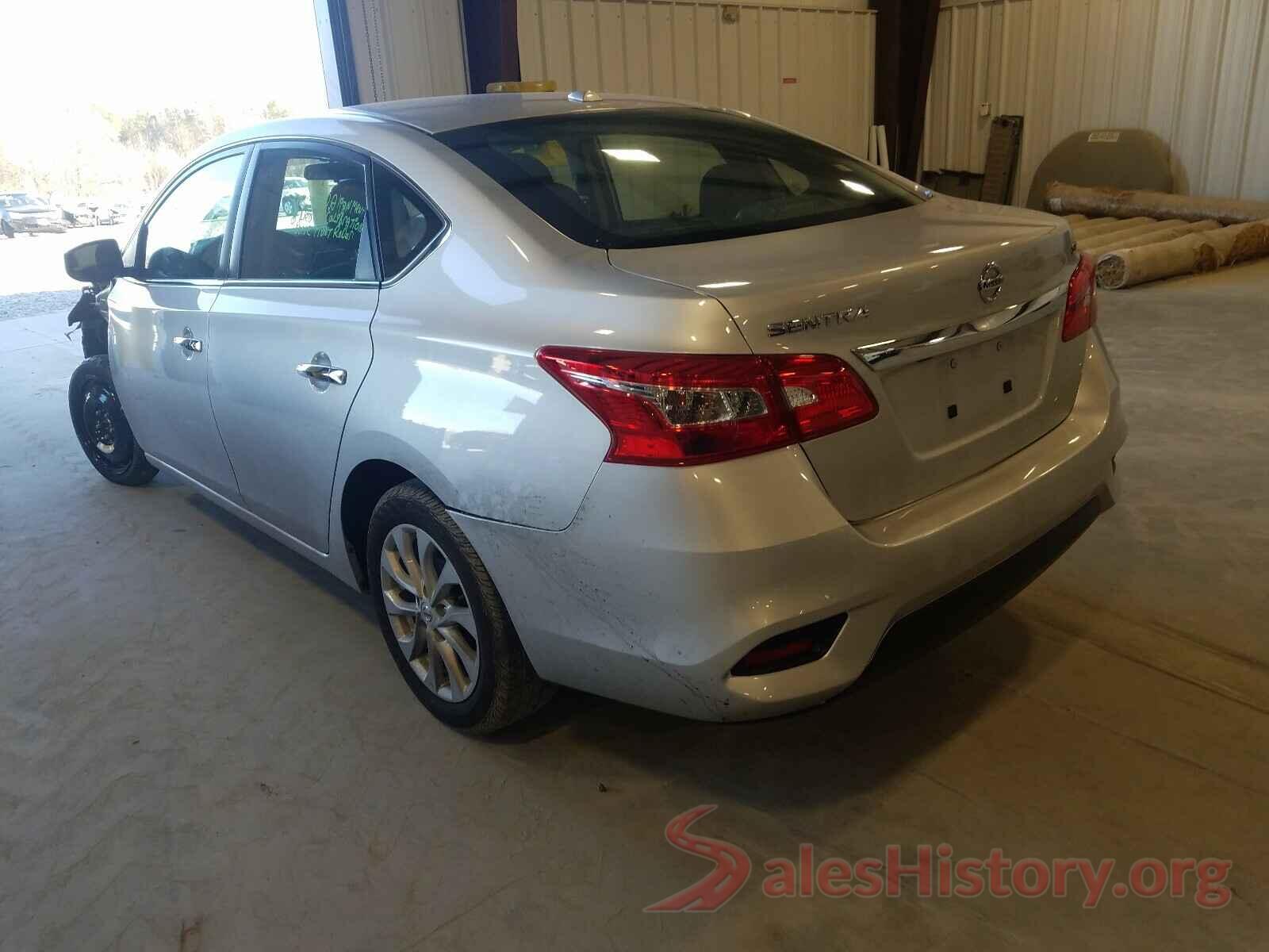 3N1AB7APXKY312812 2019 NISSAN SENTRA