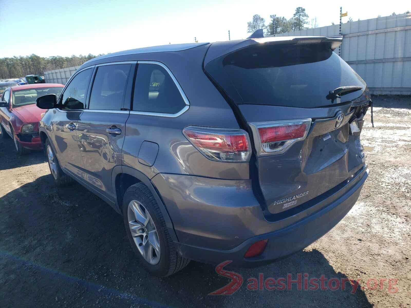 5TDYKRFH3GS151534 2016 TOYOTA HIGHLANDER