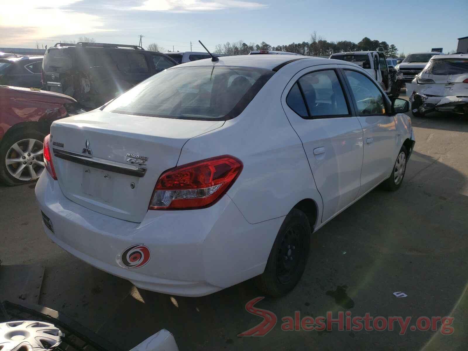 ML32F3FJ4HHF17989 2017 MITSUBISHI MIRAGE