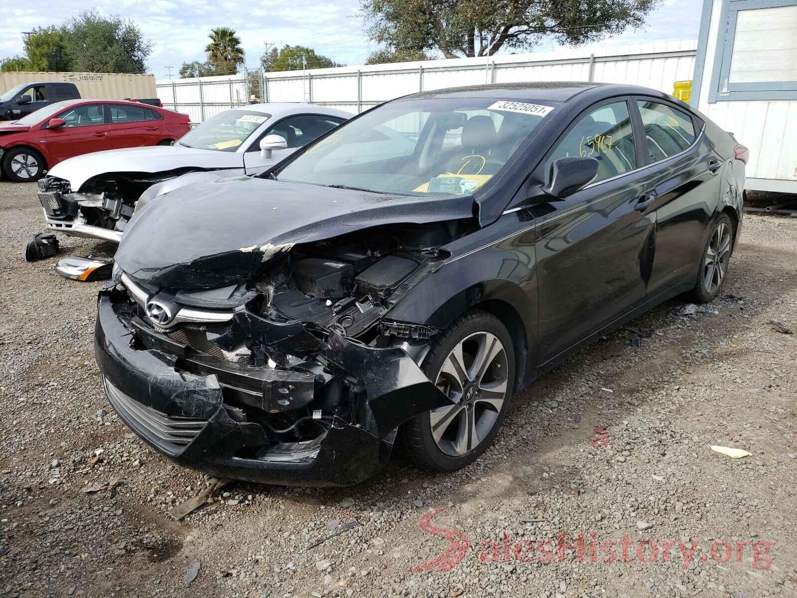 KMHDH4AH9GU650451 2016 HYUNDAI ELANTRA