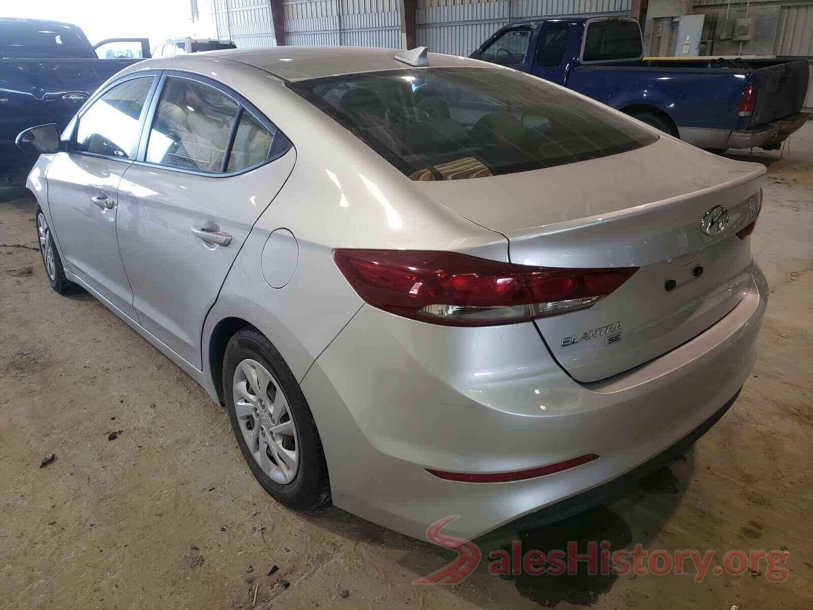 5NPD74LF1HH139640 2017 HYUNDAI ELANTRA