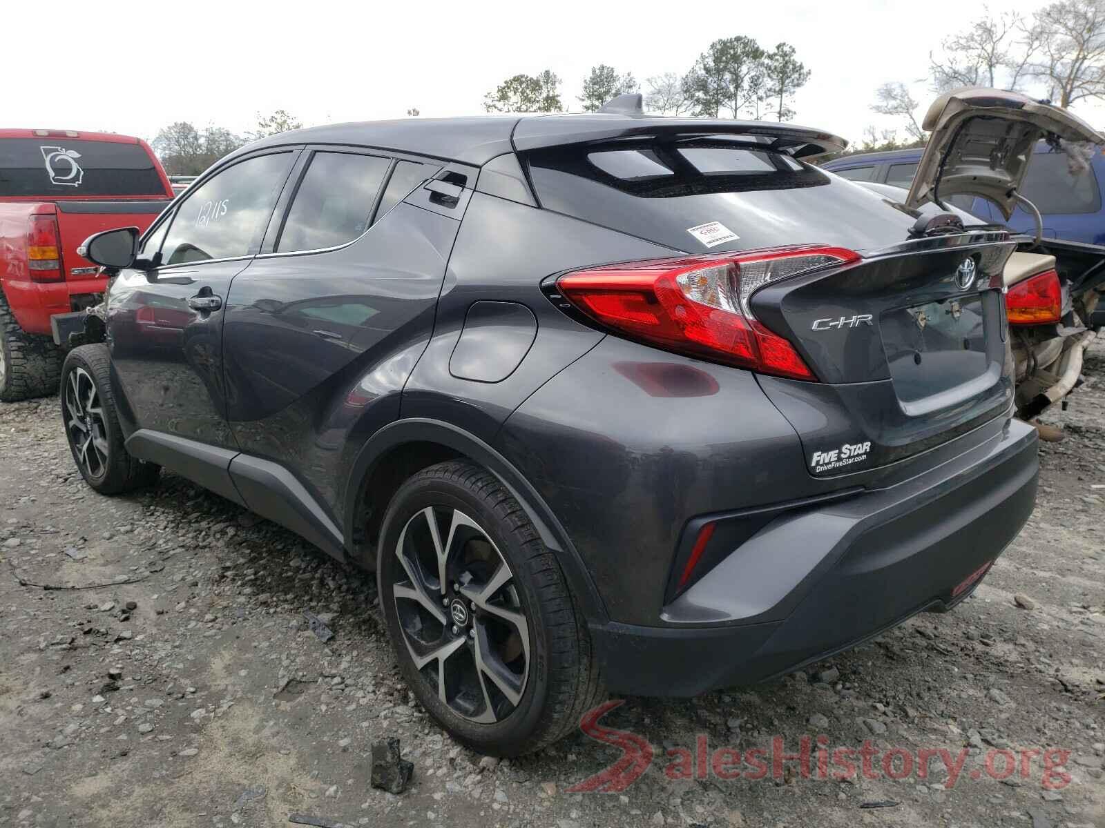 NMTKHMBX9KR077449 2019 TOYOTA C-HR