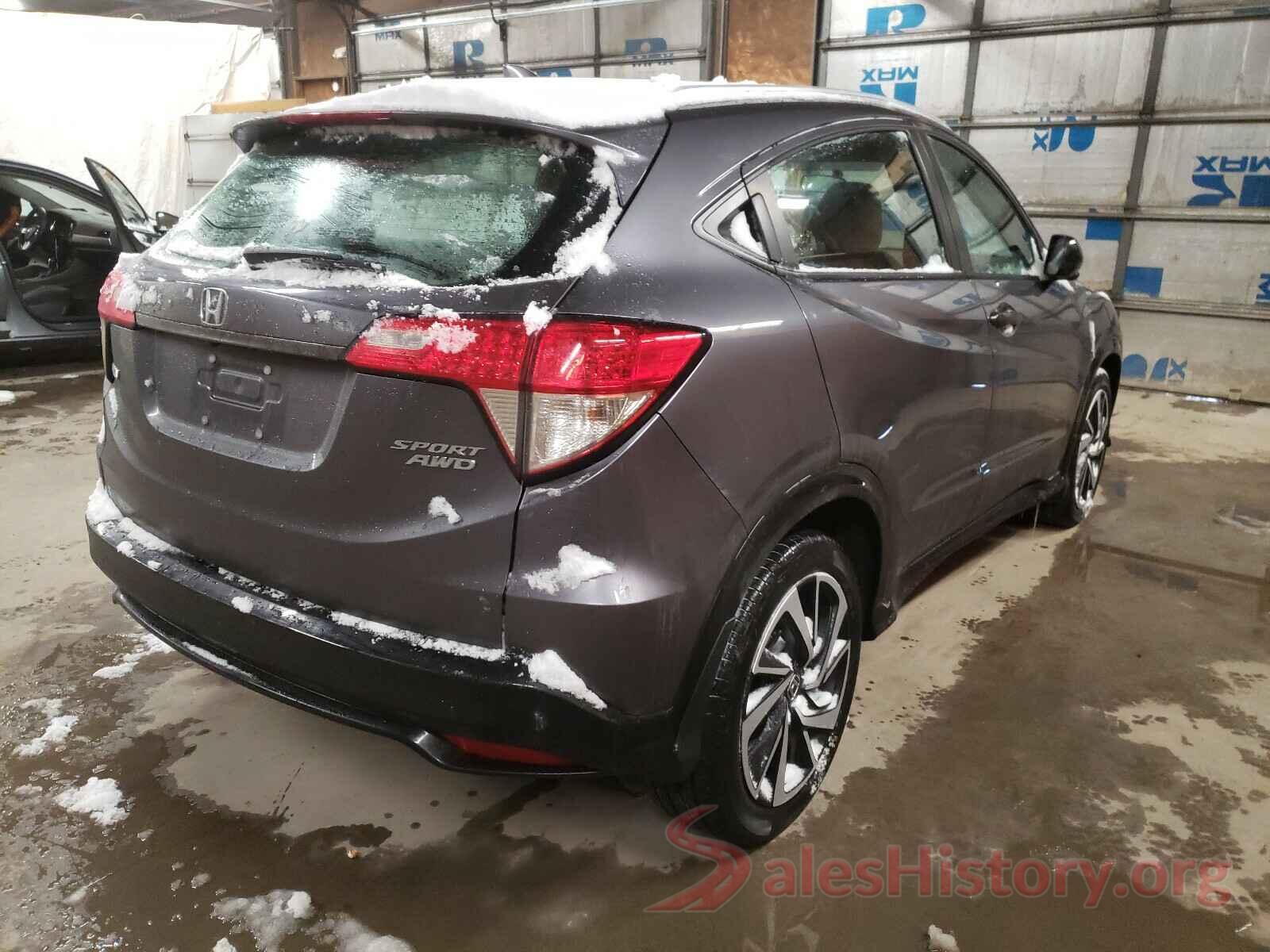 3CZRU6H1XKG703206 2019 HONDA HR-V