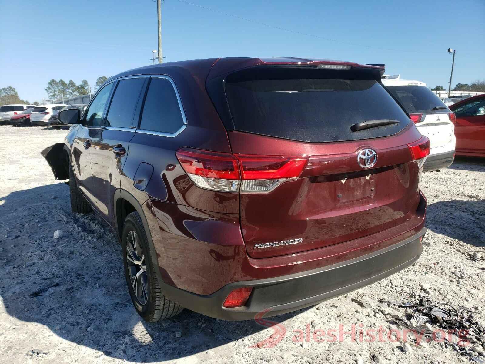 5TDZARFH0HS023504 2017 TOYOTA HIGHLANDER