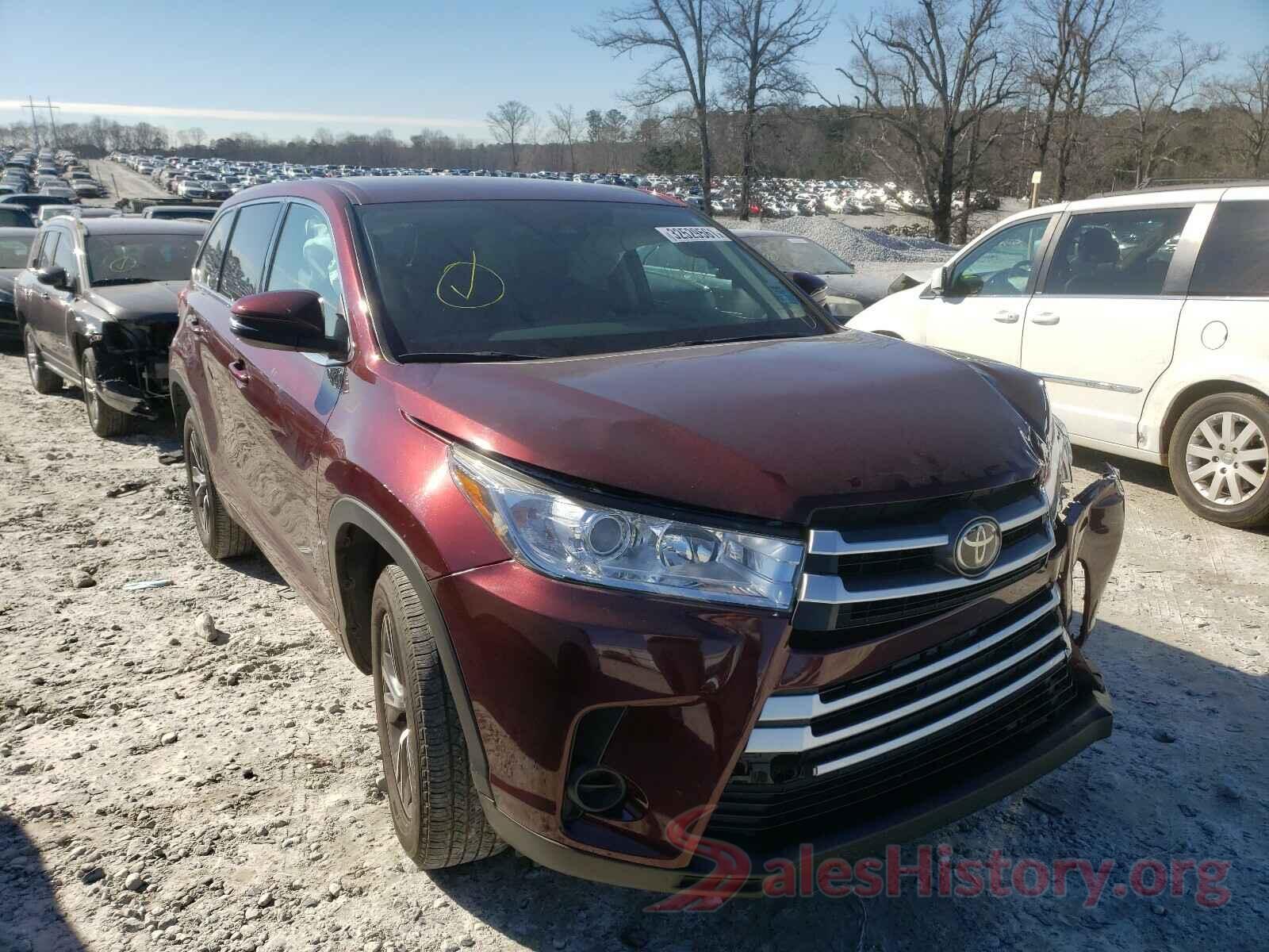 5TDZARFH0HS023504 2017 TOYOTA HIGHLANDER