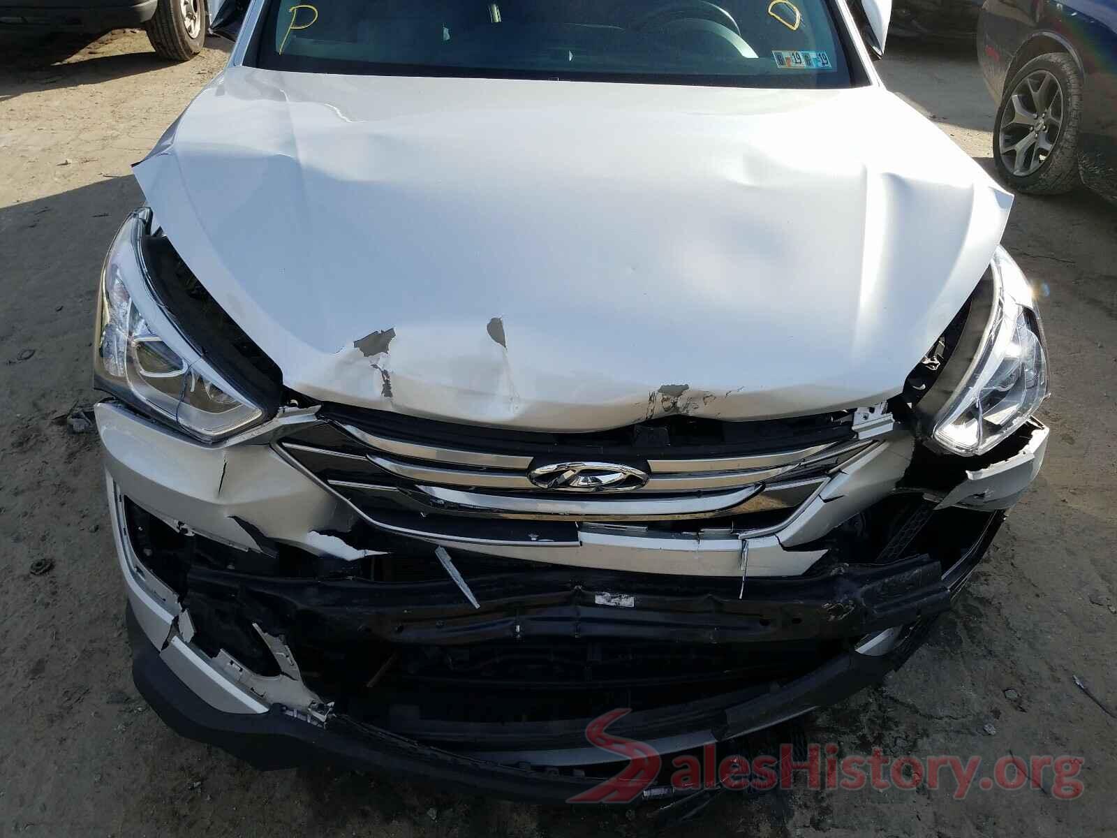 5XYZWDLA8GG333147 2016 HYUNDAI SANTA FE