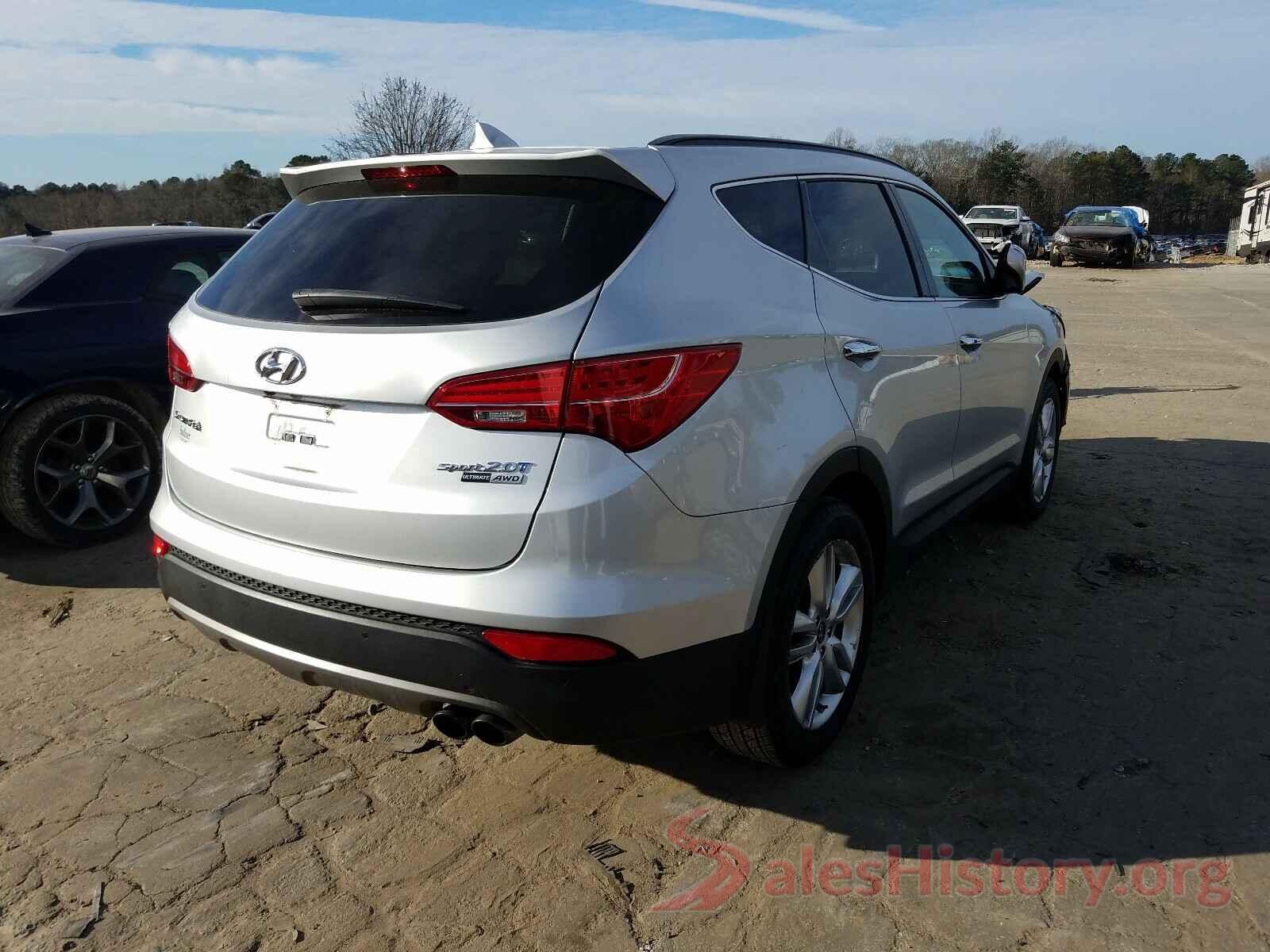 5XYZWDLA8GG333147 2016 HYUNDAI SANTA FE