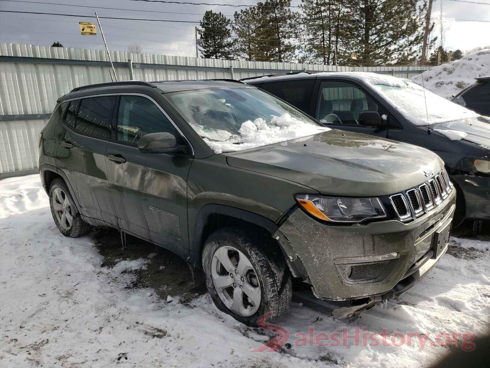 3C4NJDBB8LT115722 2020 JEEP COMPASS