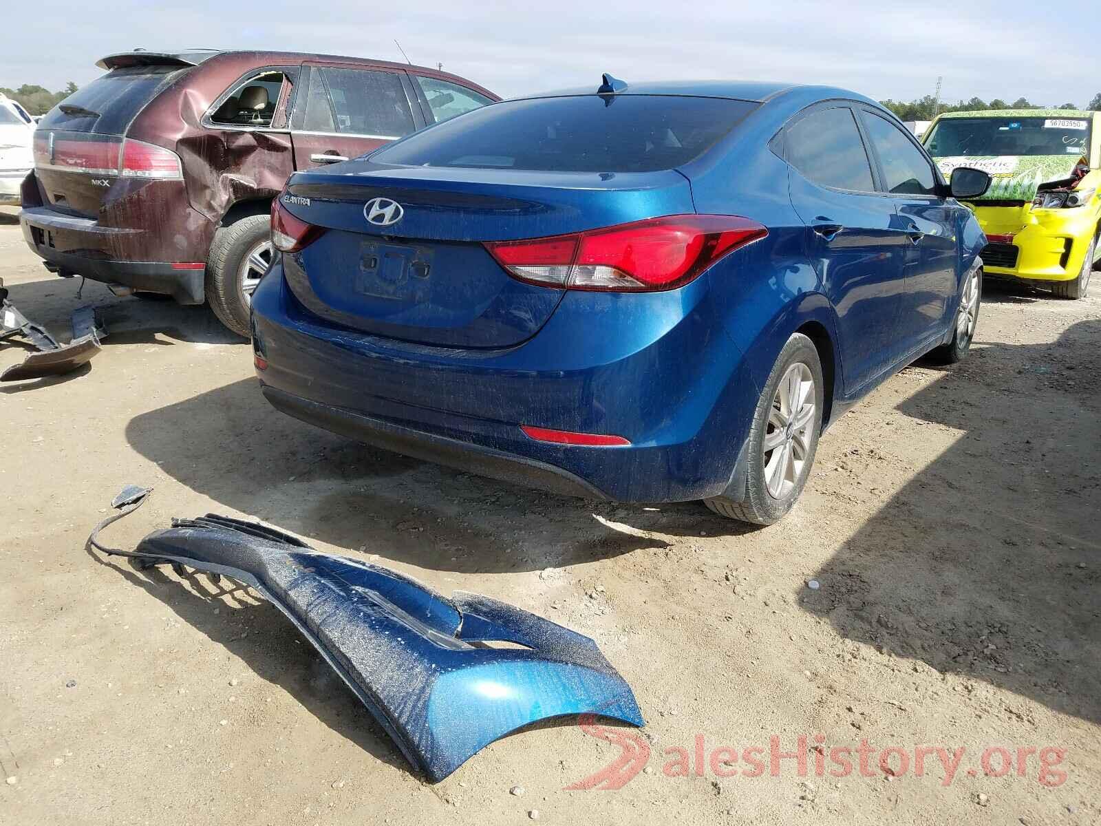 KMHDH4AE5GU584664 2016 HYUNDAI ELANTRA