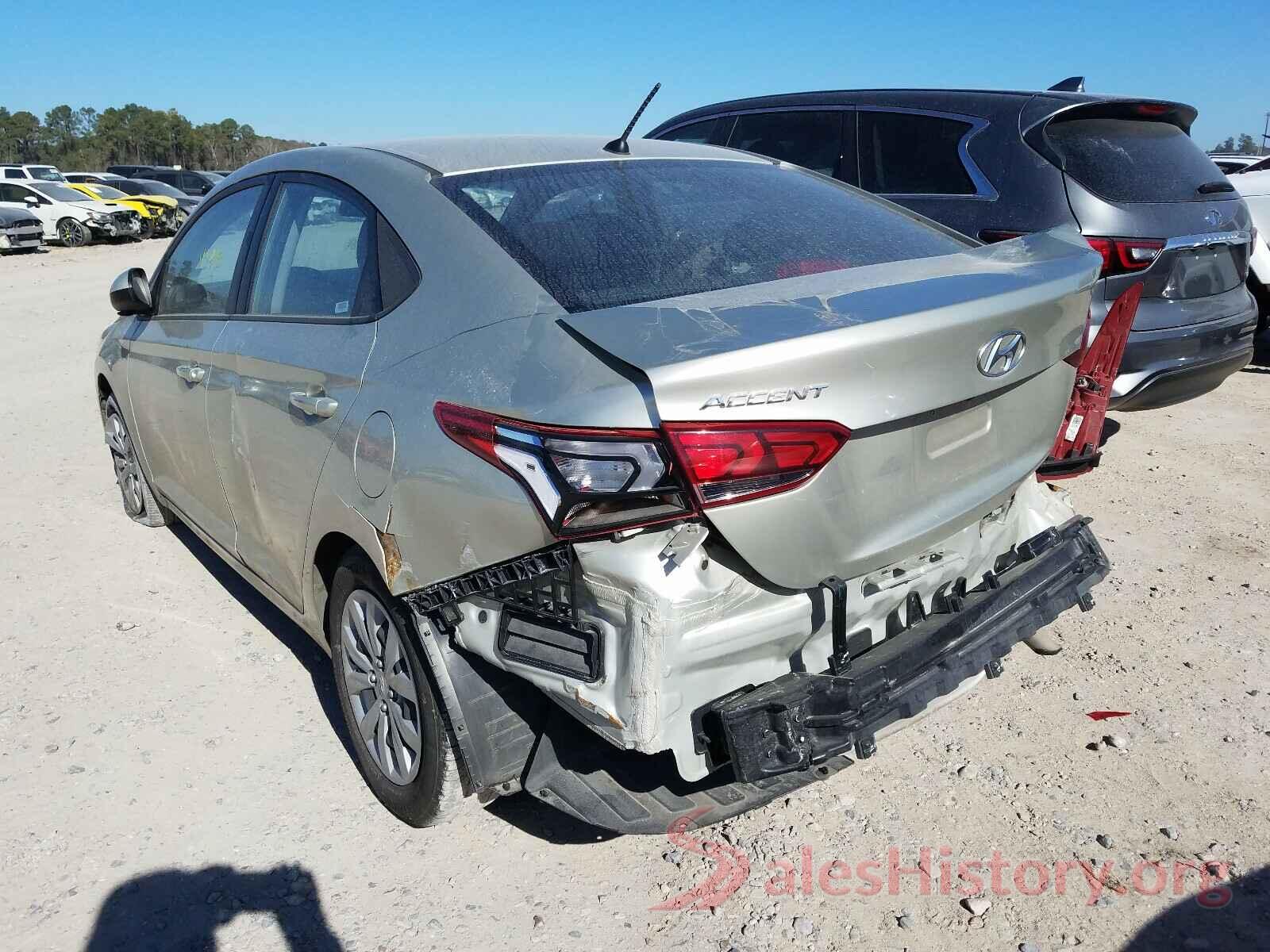 3KPC24A38KE054907 2019 HYUNDAI ACCENT