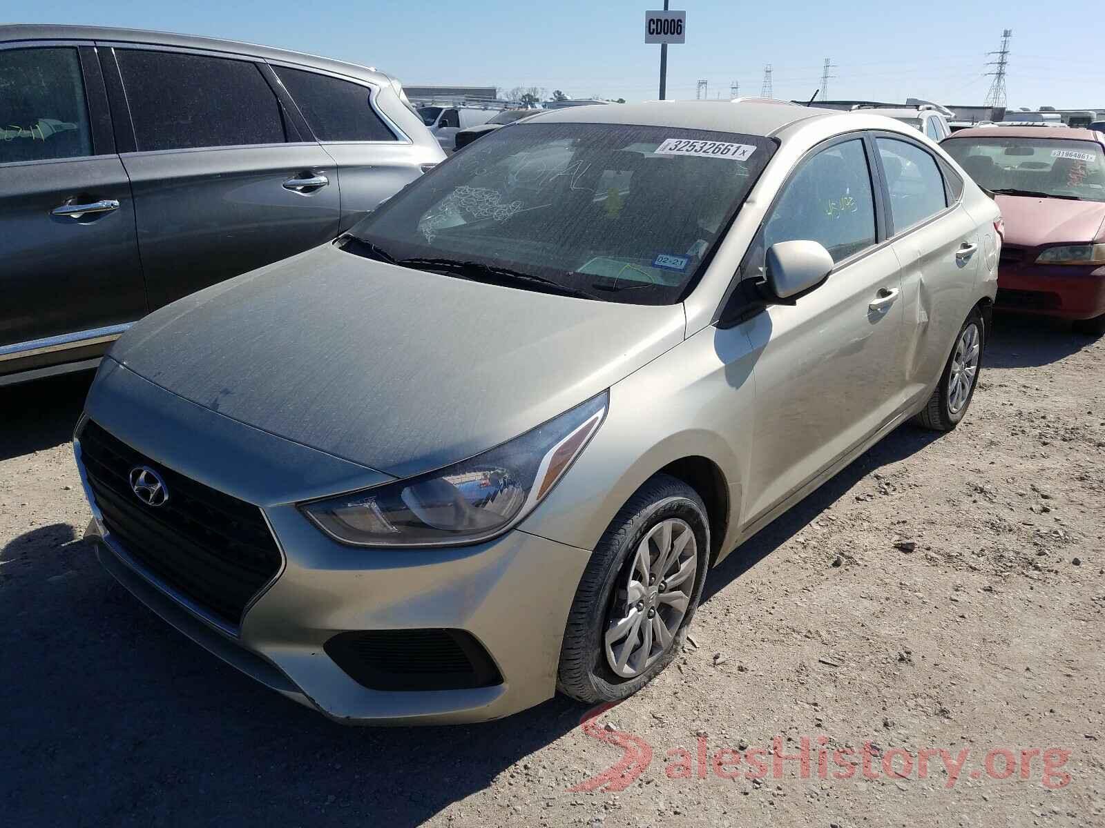 3KPC24A38KE054907 2019 HYUNDAI ACCENT