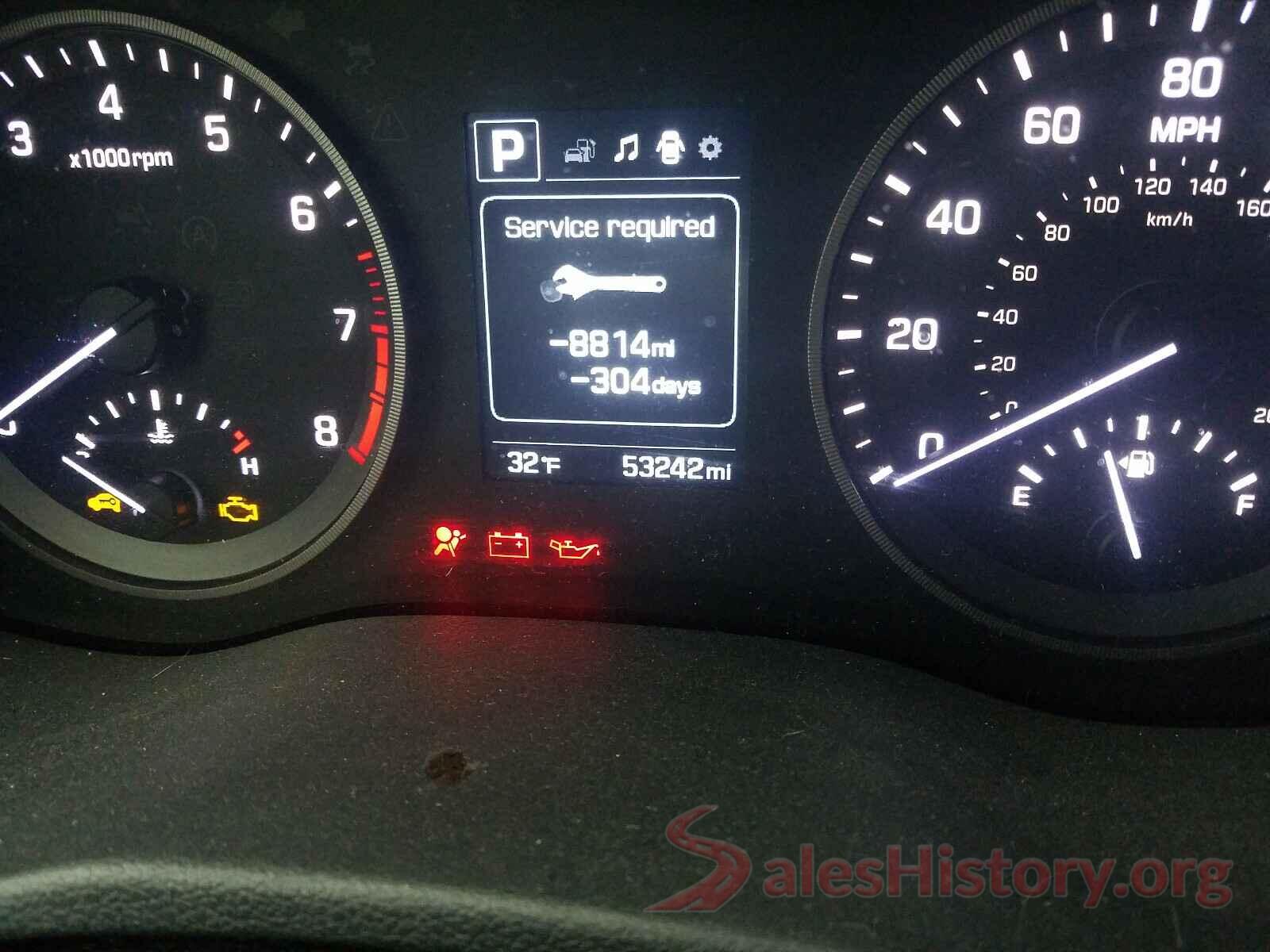 KM8J33A28GU089991 2016 HYUNDAI TUCSON