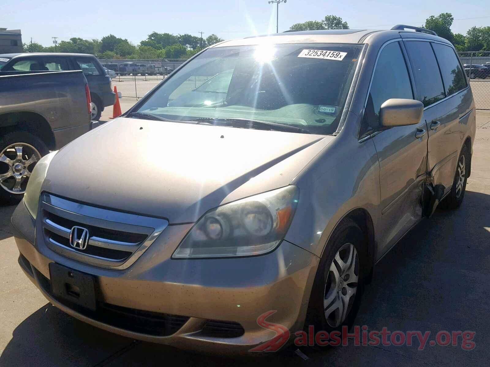 5FNRL38797B445284 2007 HONDA ODYSSEY EX