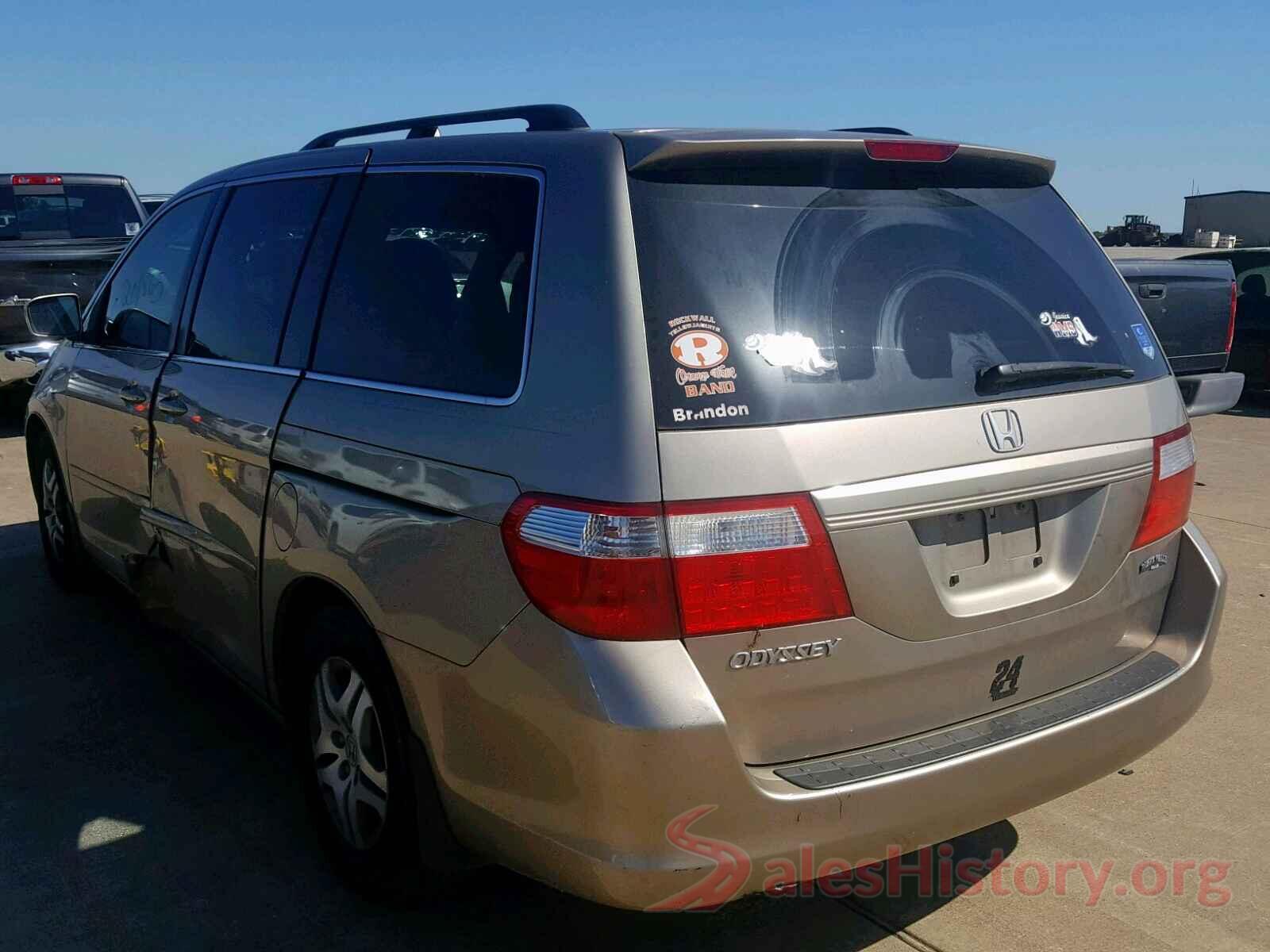 5FNRL38797B445284 2007 HONDA ODYSSEY EX