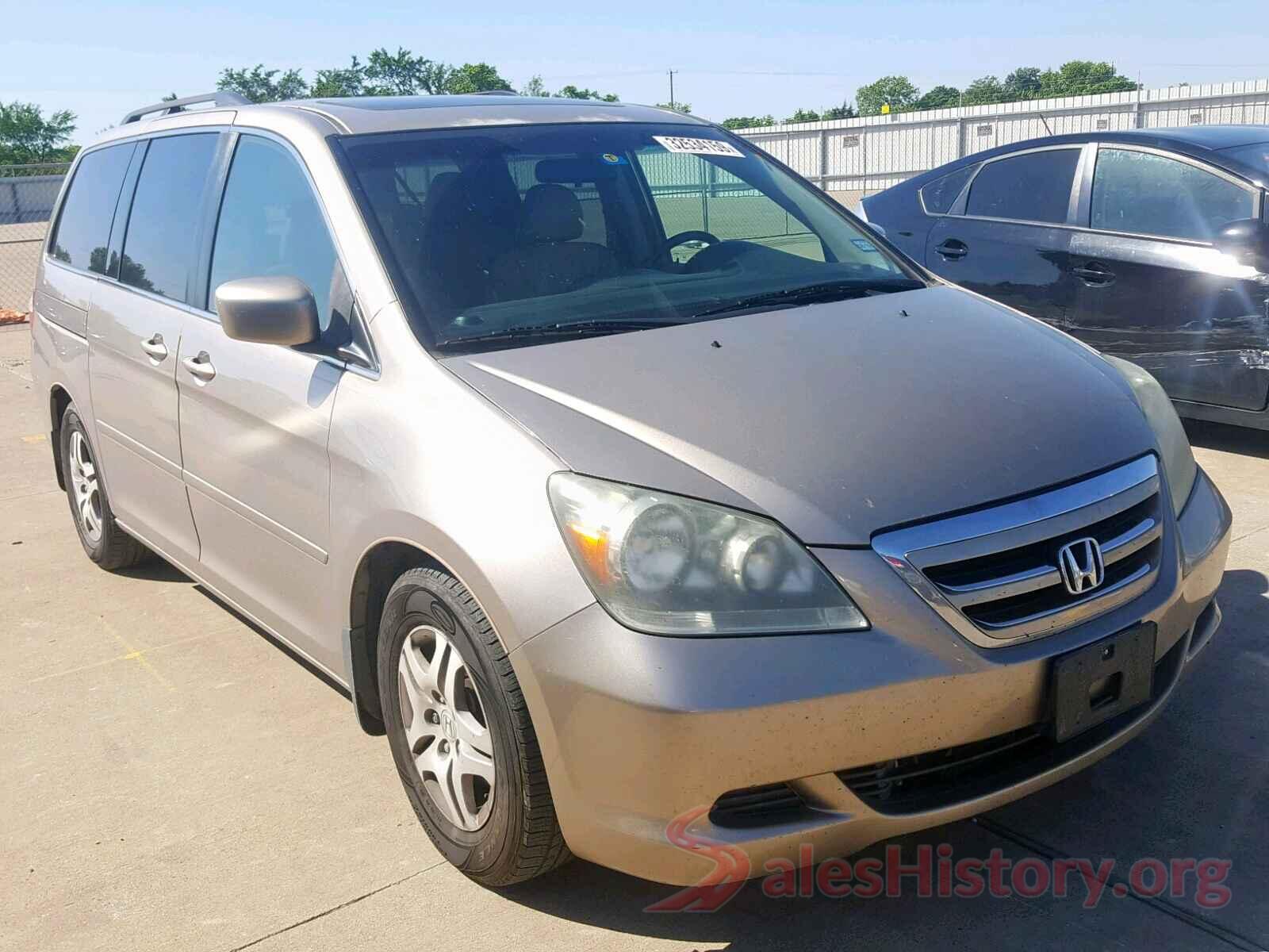 5FNRL38797B445284 2007 HONDA ODYSSEY EX