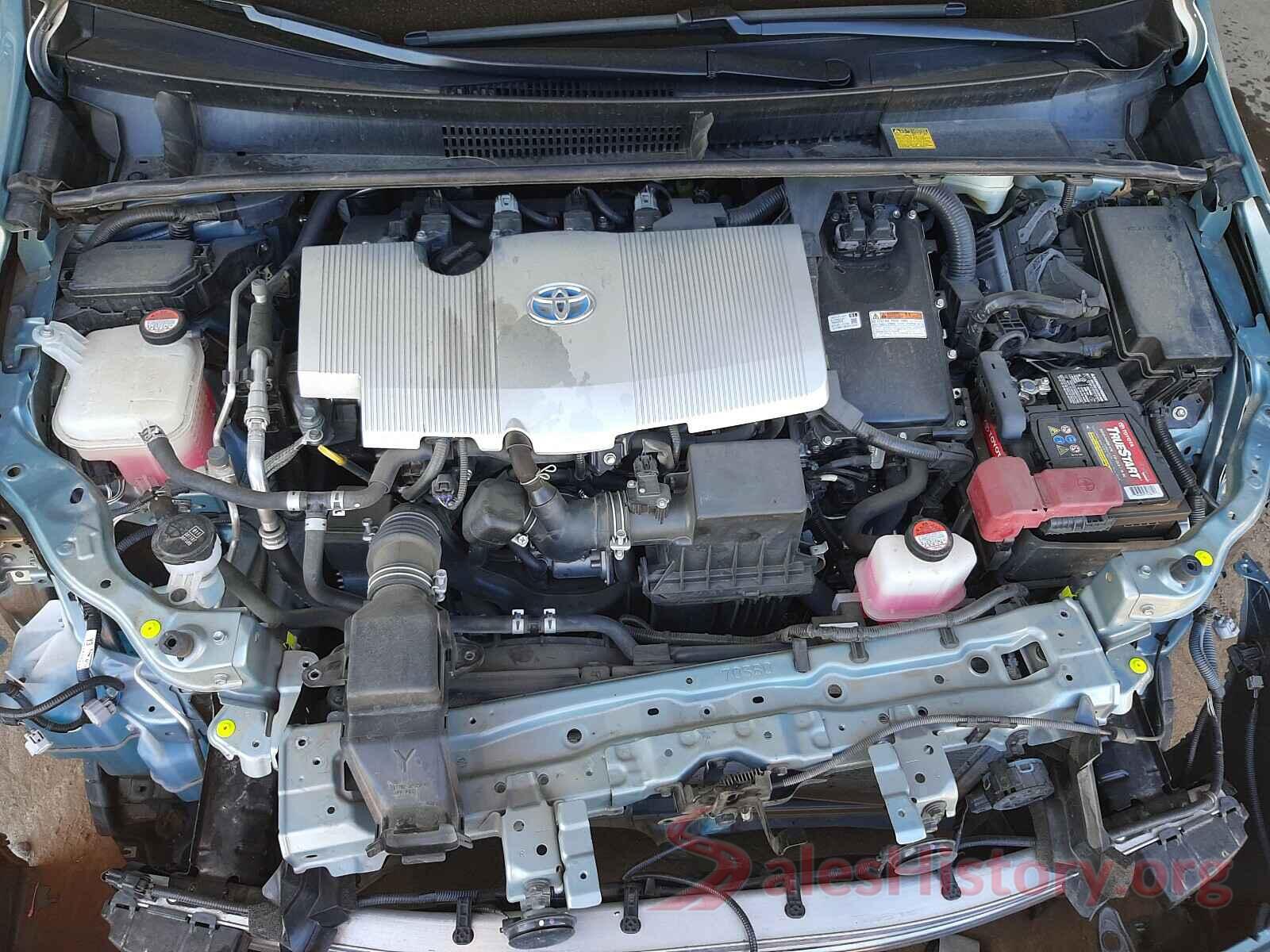 JTDKARFU2G3505325 2016 TOYOTA PRIUS